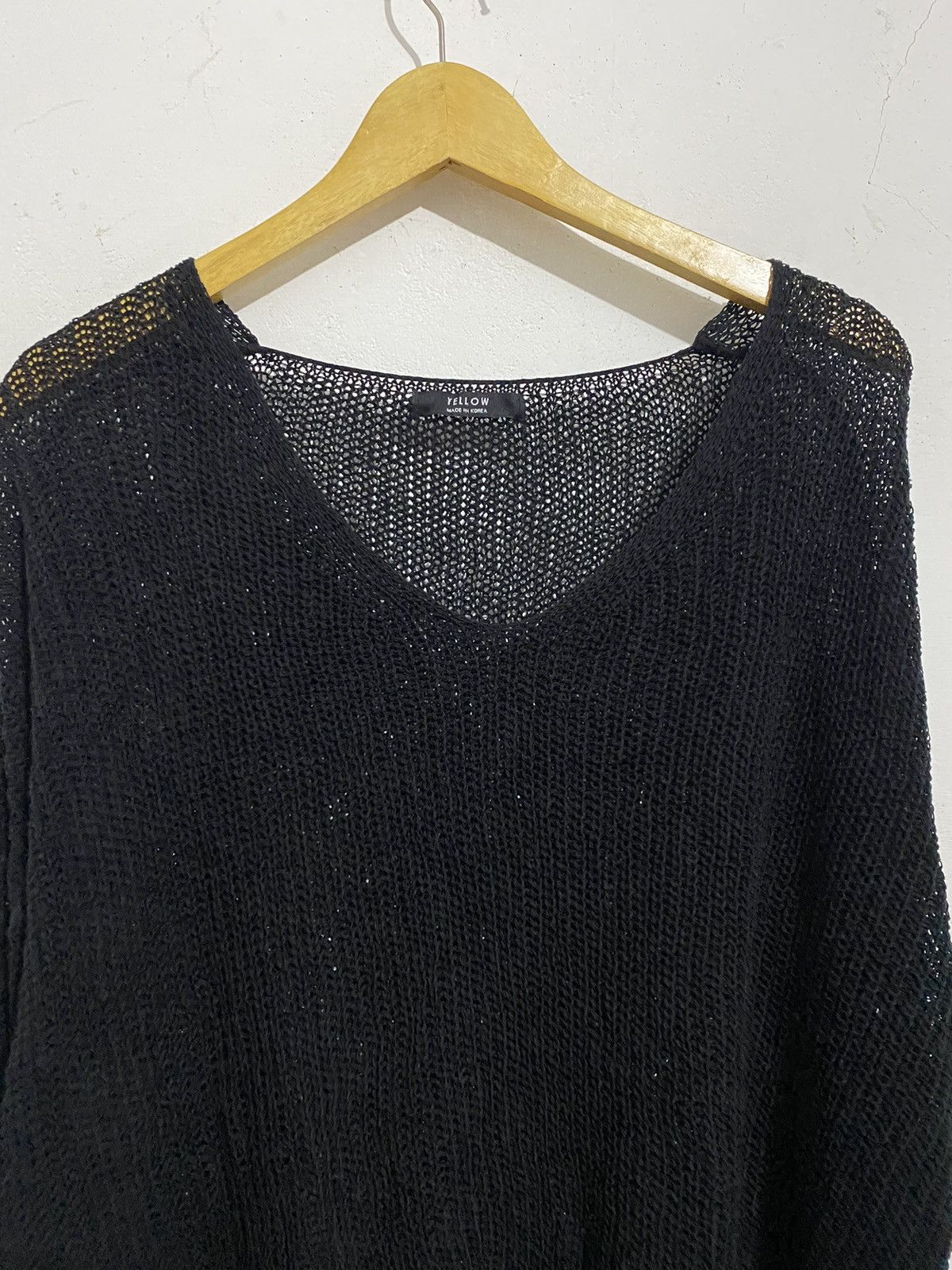 Other 🖤BLACFRIDAY🖤Yellow-Japanese Knitted Fishnet Isseymiyake Size US L / EU 52-54 / 3 - 4 Thumbnail
