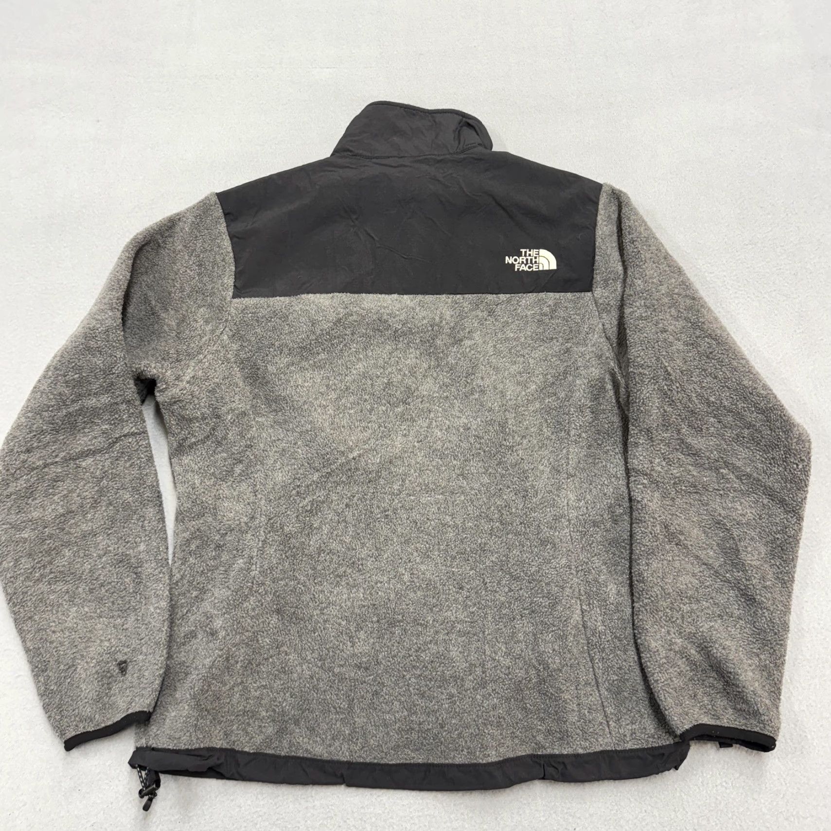 The North Face VINTAGE The North Face Fleece Jacket Womens Medium Gray Black Full Zip Denali Outdoor Size M / US 6-8 / IT 42-44 - 5 Thumbnail