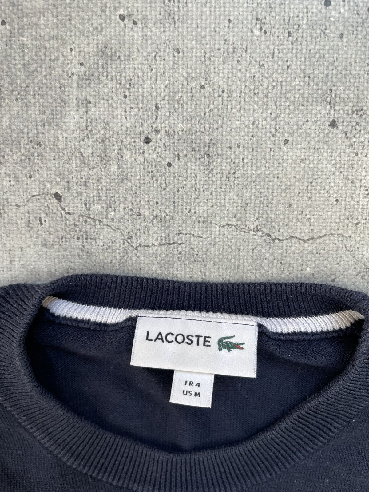 Lacoste Vintage La Chemise Lacoste Sweatshirt Big Logo Streetwear Size US M / EU 48-50 / 2 - 4 Thumbnail