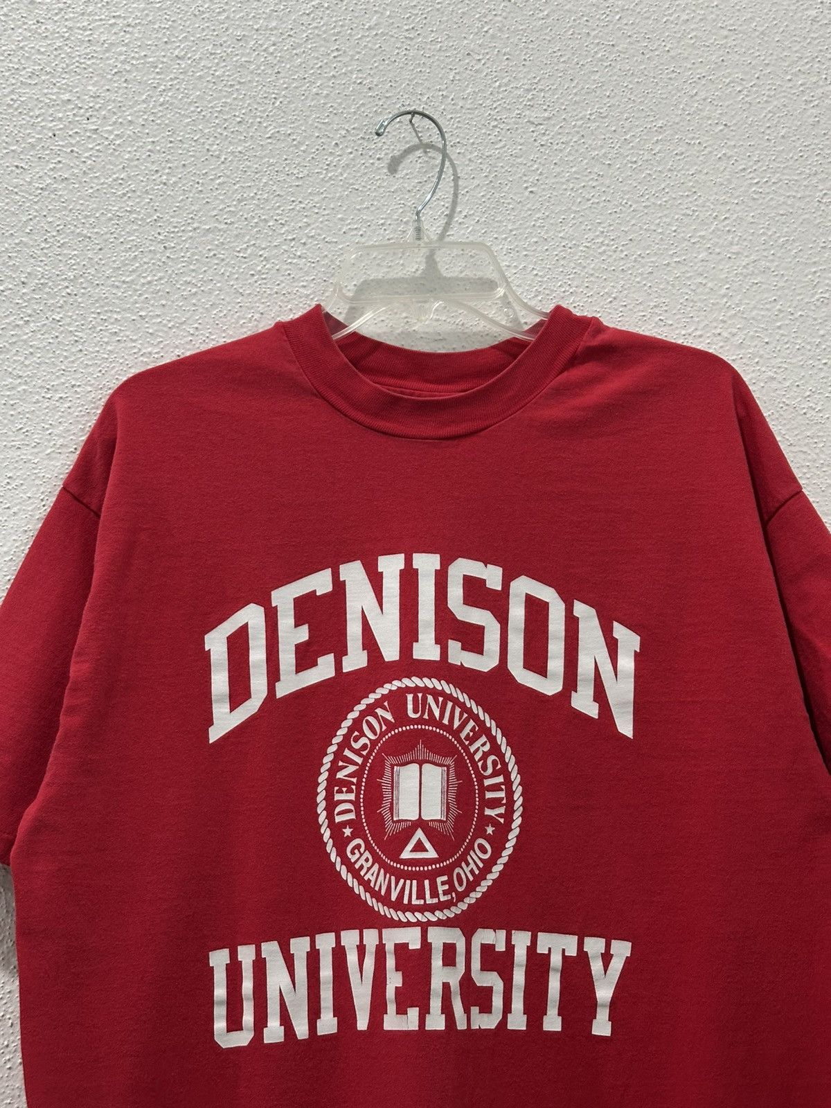 Other Vintage 80s Denison University Tshirt Single Stitch USA Made Size US XXL / EU 58 / 5 - 3 Thumbnail