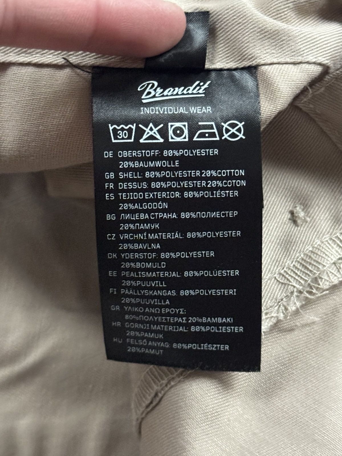 Brandit Brandit XL Multipocket cargo baggy pants trousers chinos Size US 36 / EU 52 - 10 Thumbnail