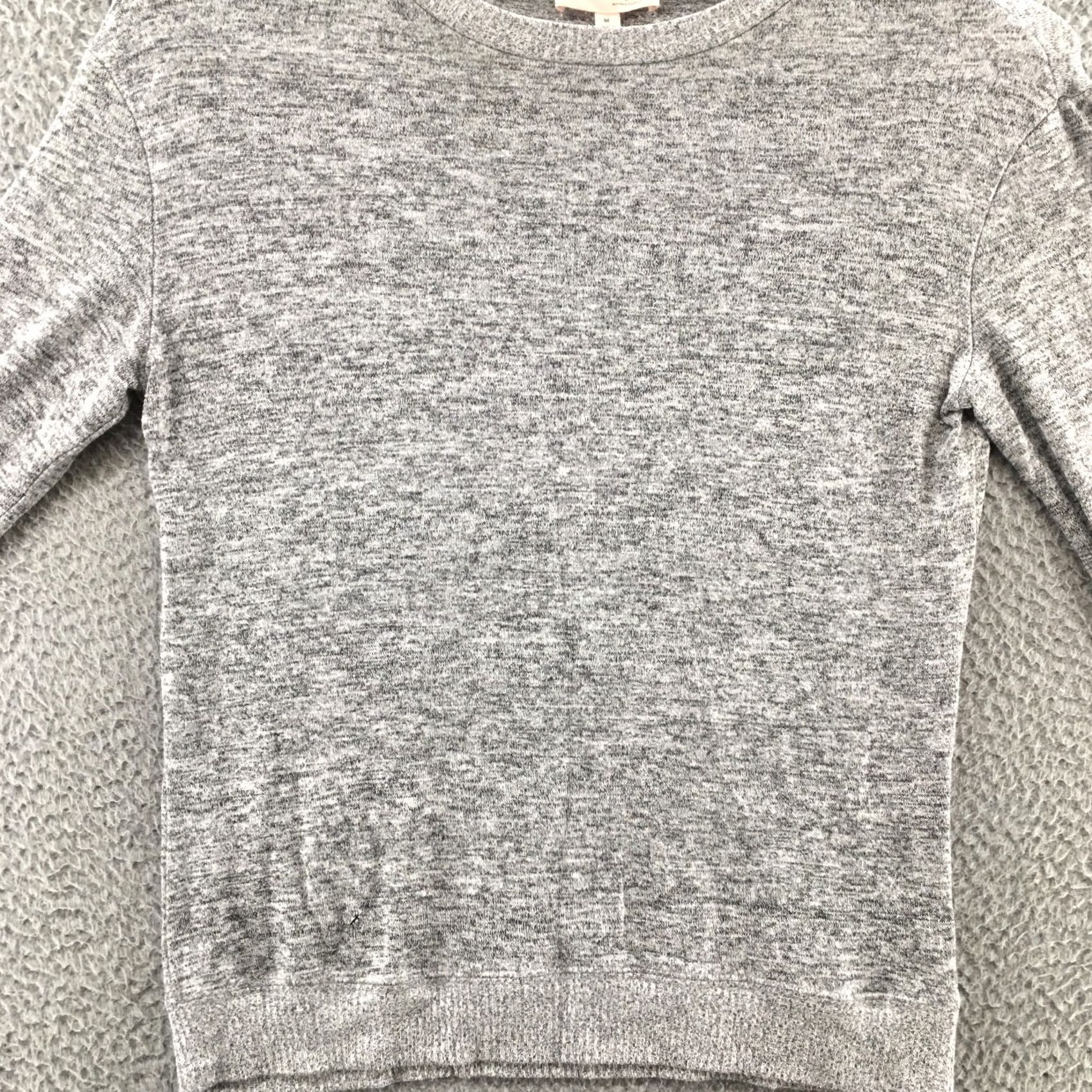 Vintage Philosophy Sweater Womens M Gray Crew Neck Long Sleeve Pullover Knit Casual Size M / US 6-8 / IT 42-44 - 2 Thumbnail