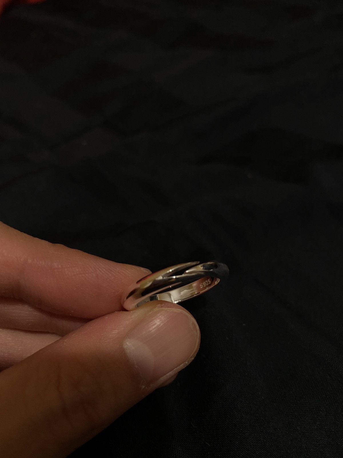 Japanese Brand VITRIOLIC Sterling Silver Ring - Size 9 Size ONE SIZE - 1 Thumbnail