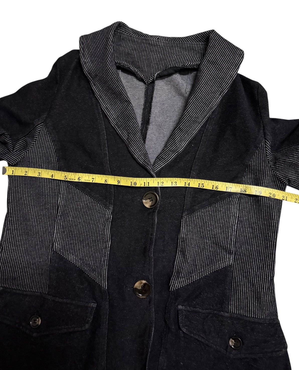 Japanese Brand APAISER Long Denim Jacket Size US L / EU 52-54 / 3 - 6 Thumbnail