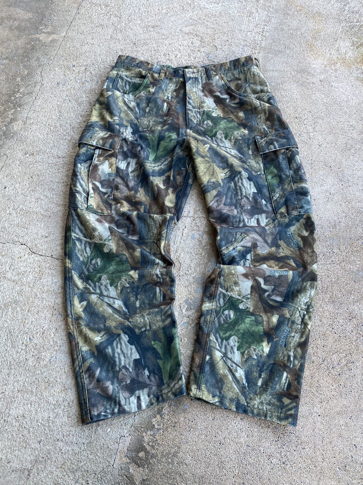 Vintage Vintage Y2K Cabelas Realtree Style Camo Cargo Soft Pants Size US 36 / EU 52 - 6 Thumbnail
