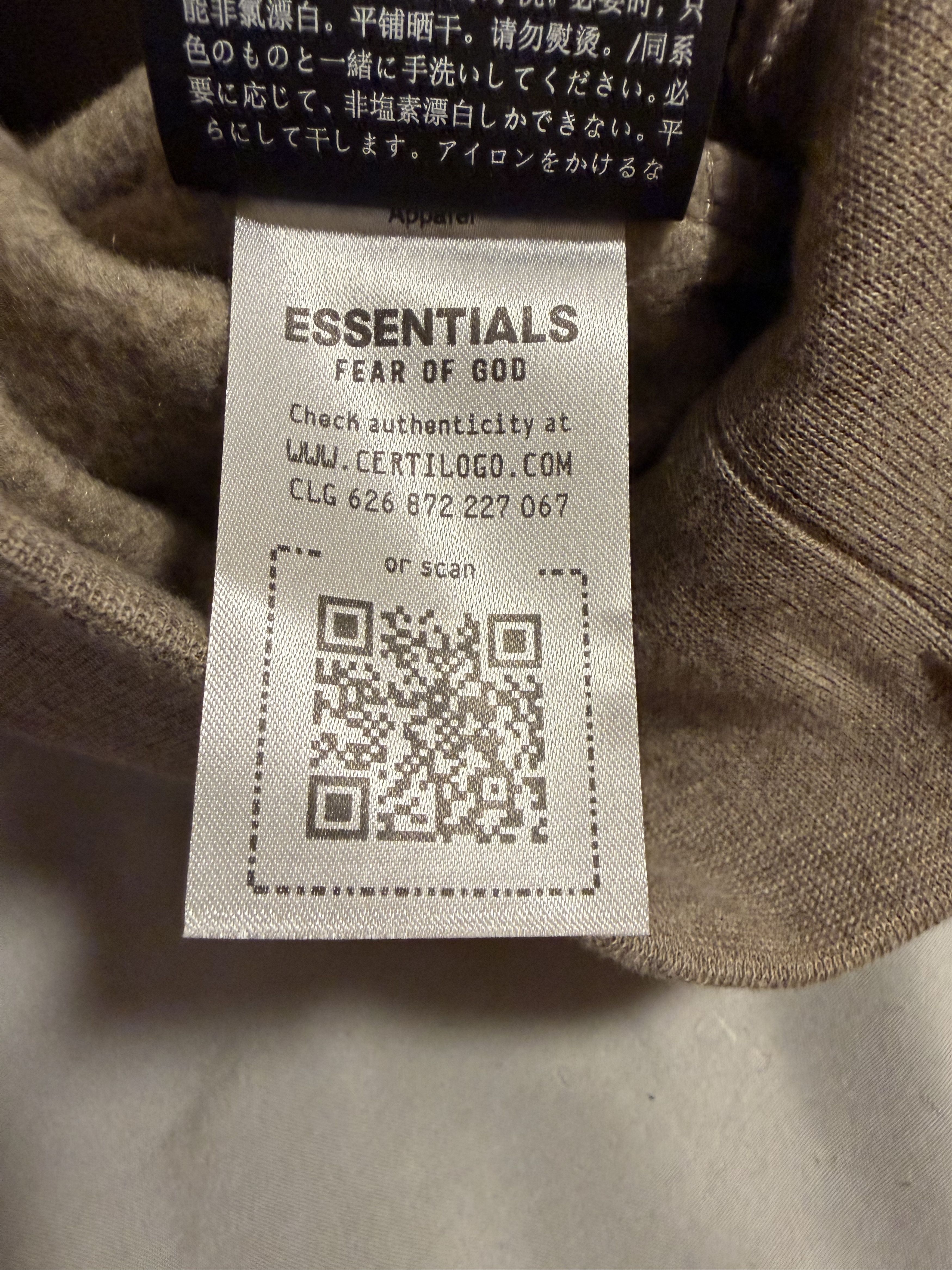 Essentials Fear Of God Classic Fleece Crewneck Size US L / EU 52-54 / 3 - 4 Thumbnail