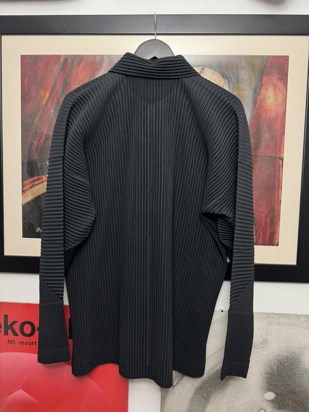 Issey Miyake Homme Plisse Issey Miyake Polo 1/4 Zip Longsleeve Japanese Size US L / EU 52-54 / 3 - 2 Thumbnail