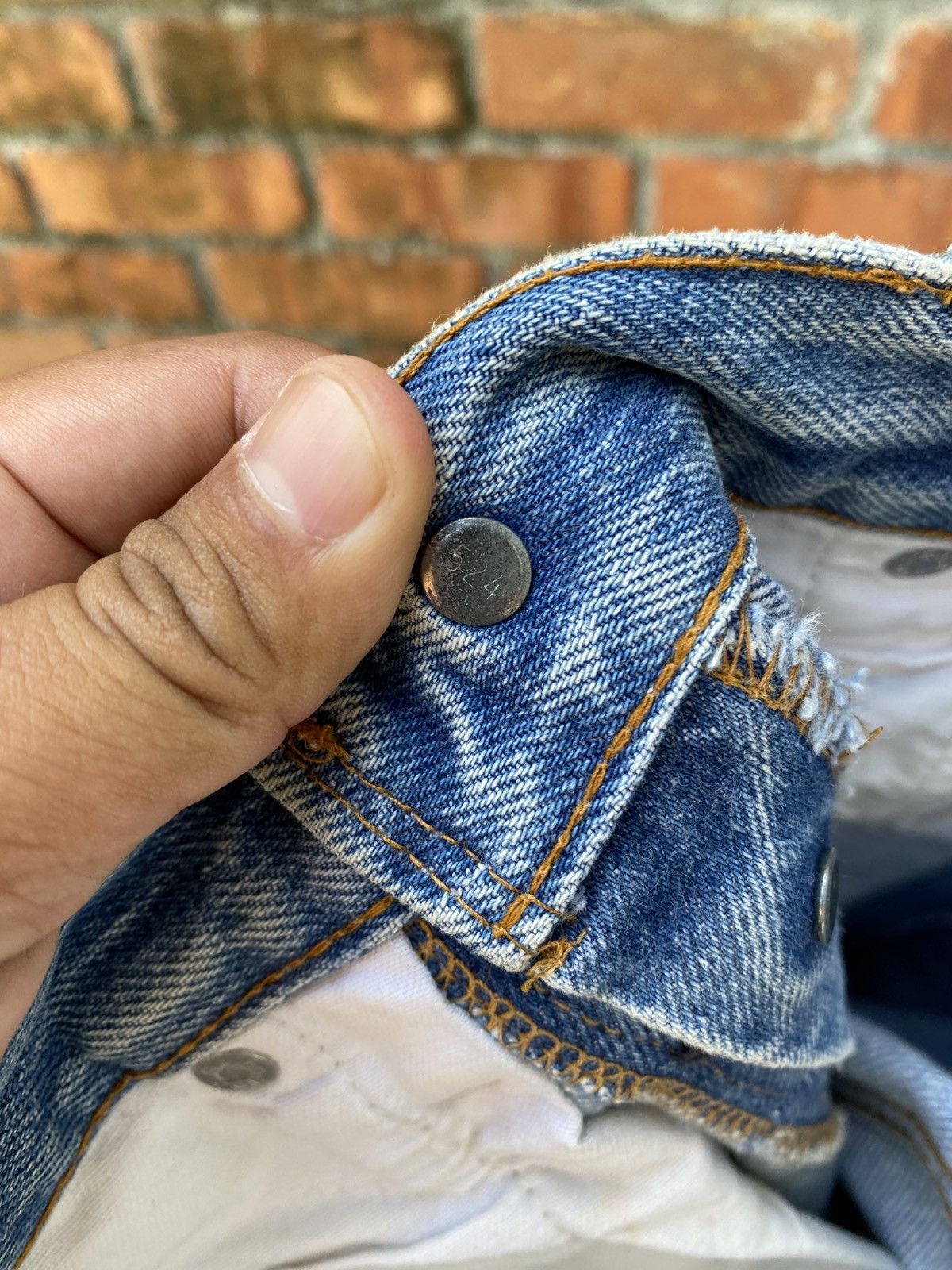 Levi's × Levi's Vintage Clothing × Vintage W32x28.5 vintage levi's 501 redline made in USA #524 Size US 32 / EU 48 - 6 Thumbnail