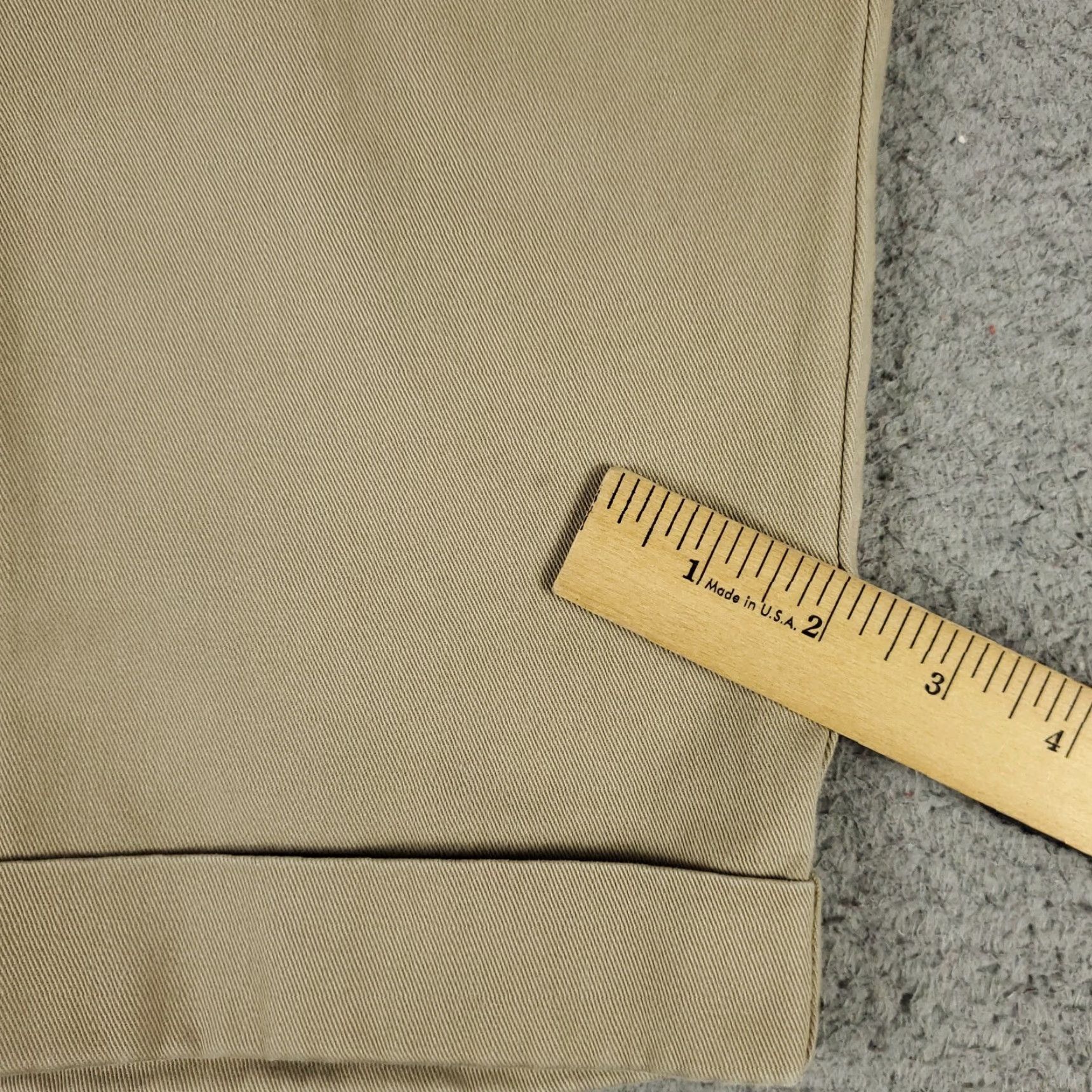Ralph Lauren Ralph Lauren Chino Pants Mens 36x31 Beige Pleated Regular Fit Classic Workwear Size US 36 / EU 52 - 7 Thumbnail