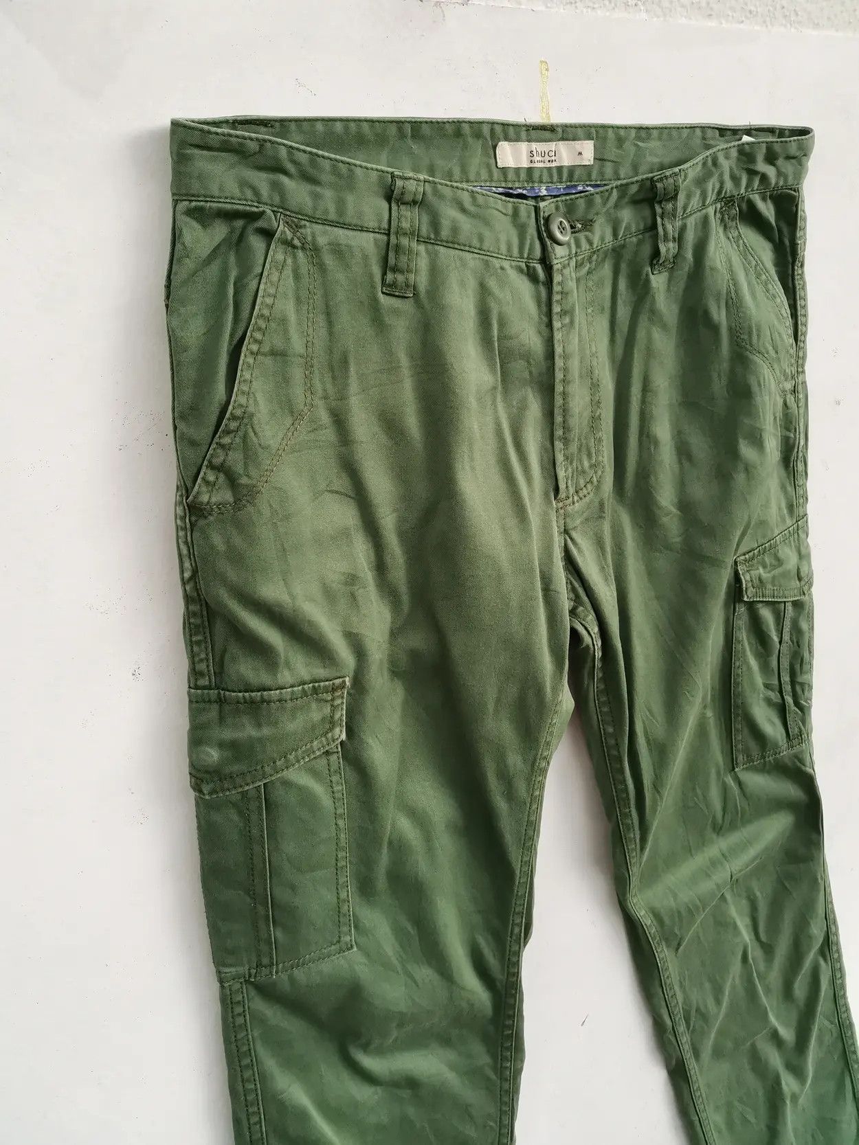 Global Work × Japanese Brand Rare Shuca Global Work Tactical Cargo Multipocket Pants Size US 31 - 8 Thumbnail