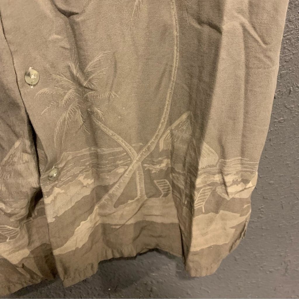 Croft & Barrow Croft & Barrow Hawaiian Button Down Shirt Size US M / EU 48-50 / 2 - 2 Thumbnail