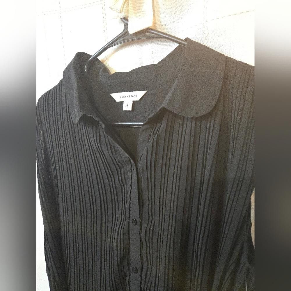 Lucky Brand Lucky Brand Black Sleeveless Dress Size M / US 6-8 / IT 42-44 - 3 Thumbnail