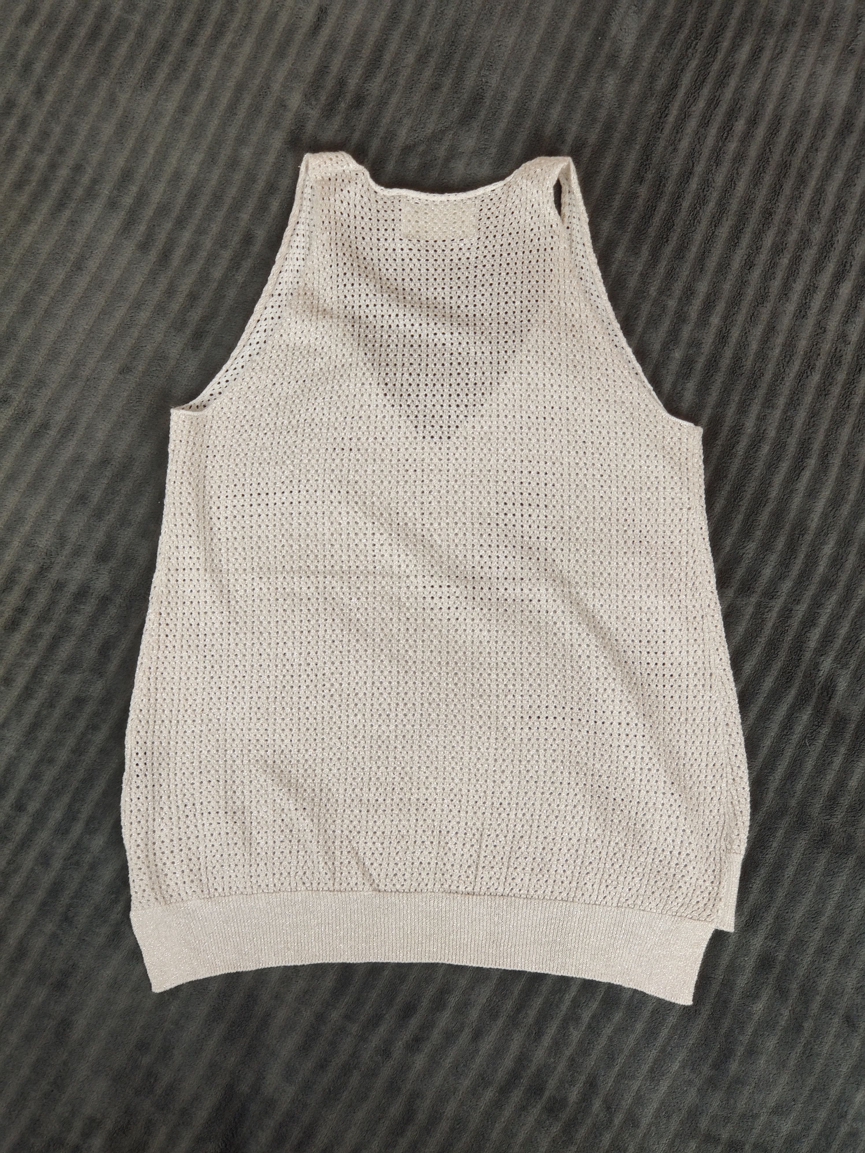 Zadig & Voltaire Zadig Voltaire Mesh Glitter Tank Top Size M / US 6-8 / IT 42-44 - 4 Thumbnail