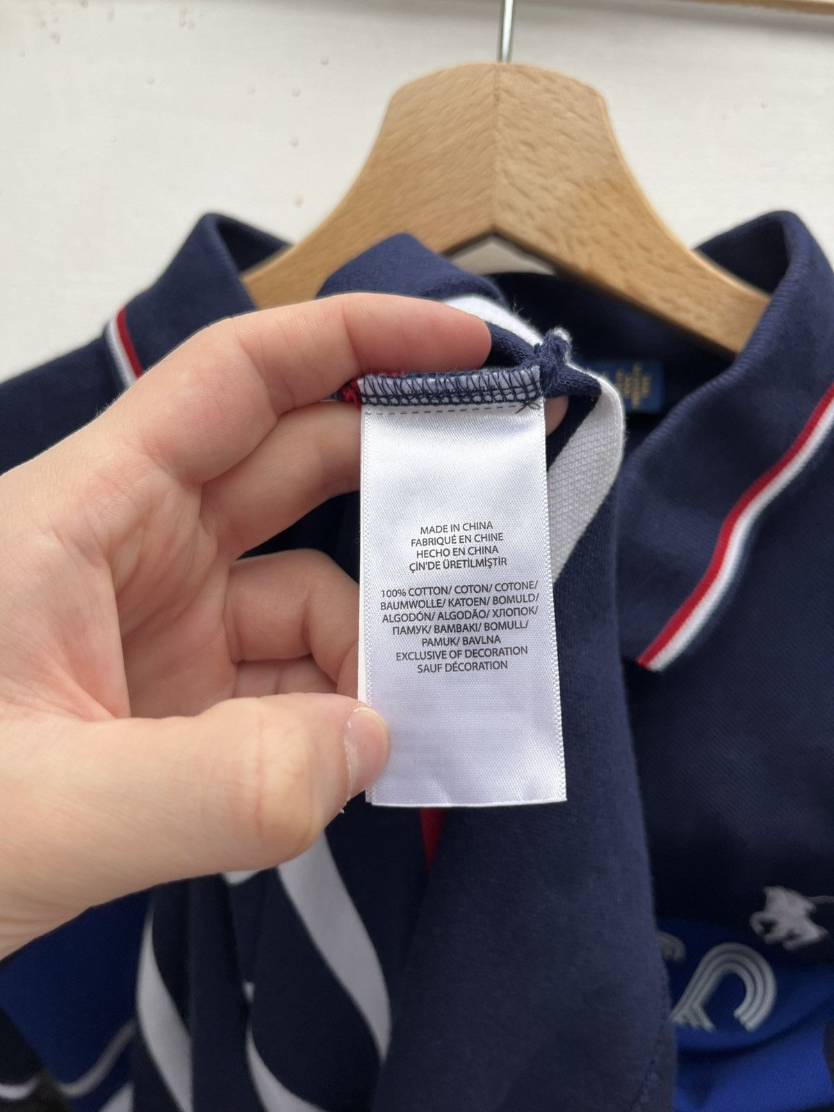 Polo Ralph Lauren × Rugby Ralph Lauren Rugby France Polo Ralph Lauren Big Logo Chief Keef Style Size US XXL / EU 58 / 5 - 6 Thumbnail