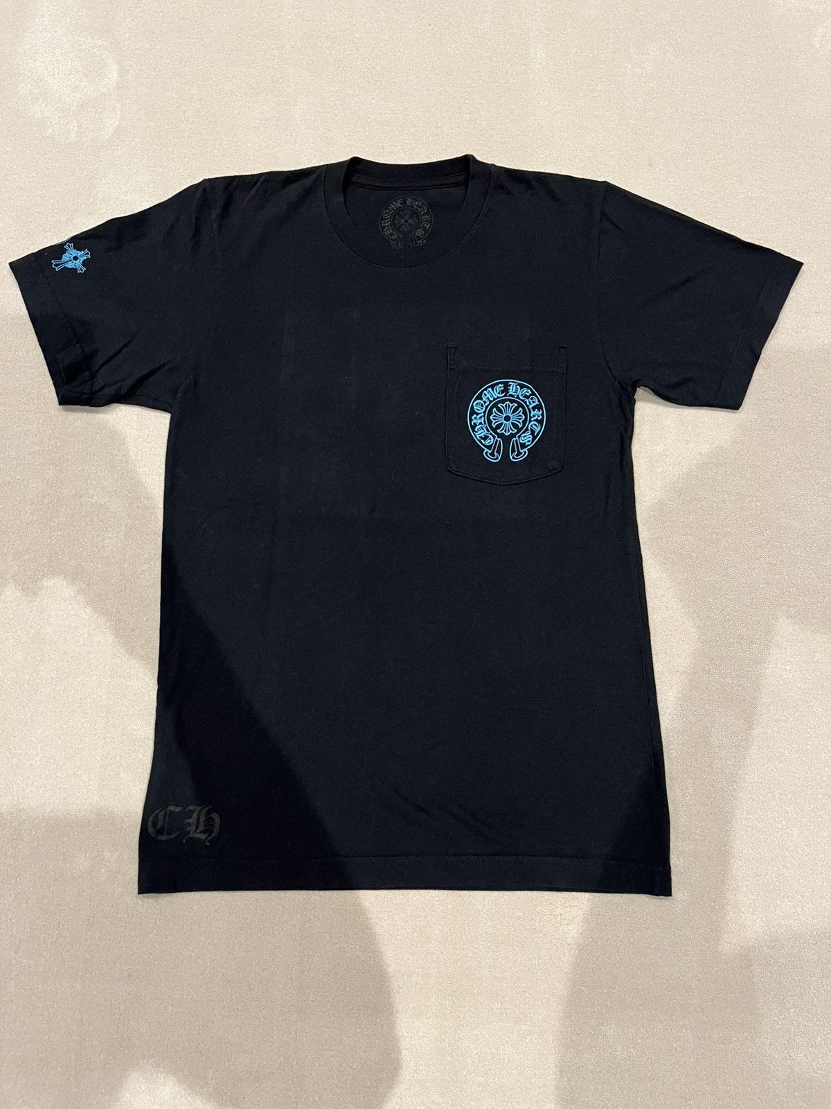 Chrome Hearts Chrome Hearts triple blue cross tee Size US S / EU 44-46 / 1 - 5 Thumbnail