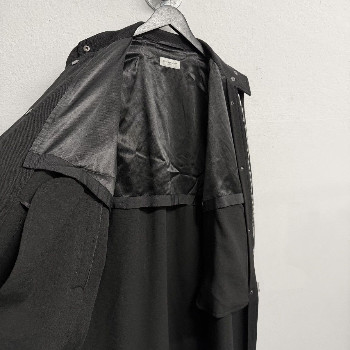 Dries Van Noten Dries Van Noten 100% Wool Coat Size US L / EU 52-54 / 3 - 4 Thumbnail