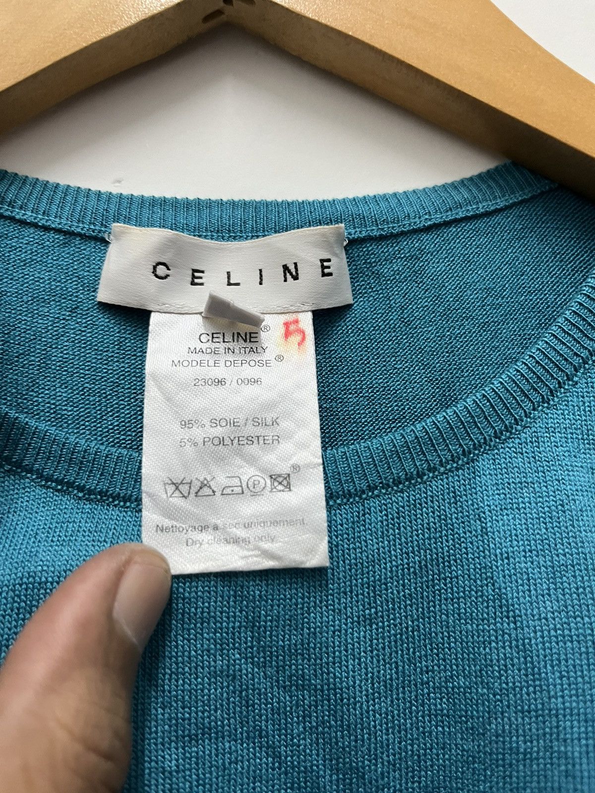 Celine Celine Paris Cardigan Knitwear Size S / US 4 / IT 40 - 7 Thumbnail
