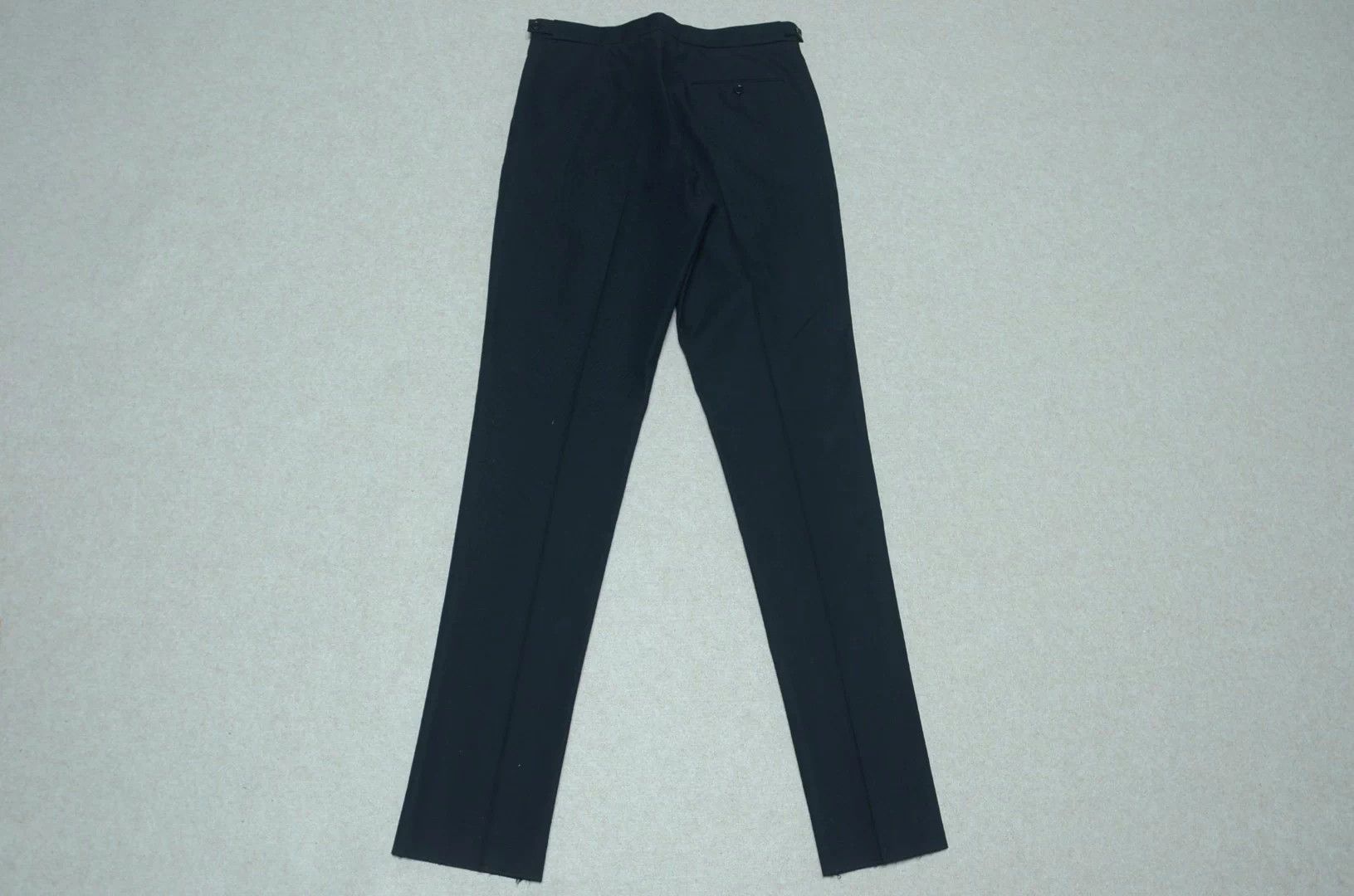 Bottega Veneta BV Black Tailored Chinos New with Tags Size 46S - 6 Thumbnail