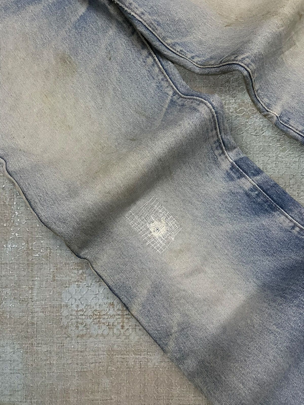 Wrangler Vintage 1990s Designer Wrangler Distressed Mudwash Denim Size US 29 - 6 Thumbnail