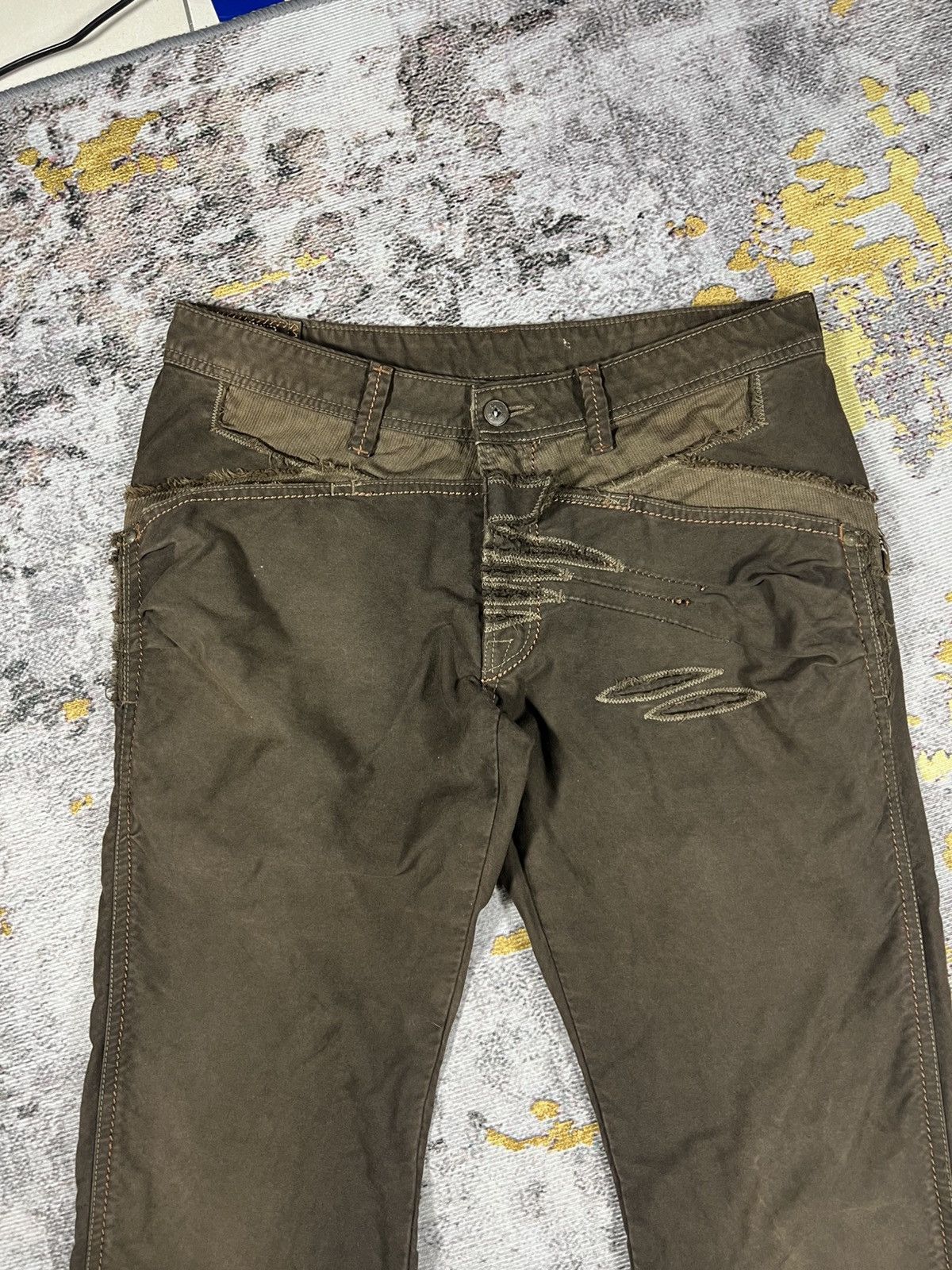 Marithe + Francois Girbaud Vintage Marithe Francios Girbaud Tactical Military Pants Size US 34 / EU 50 - 4 Thumbnail