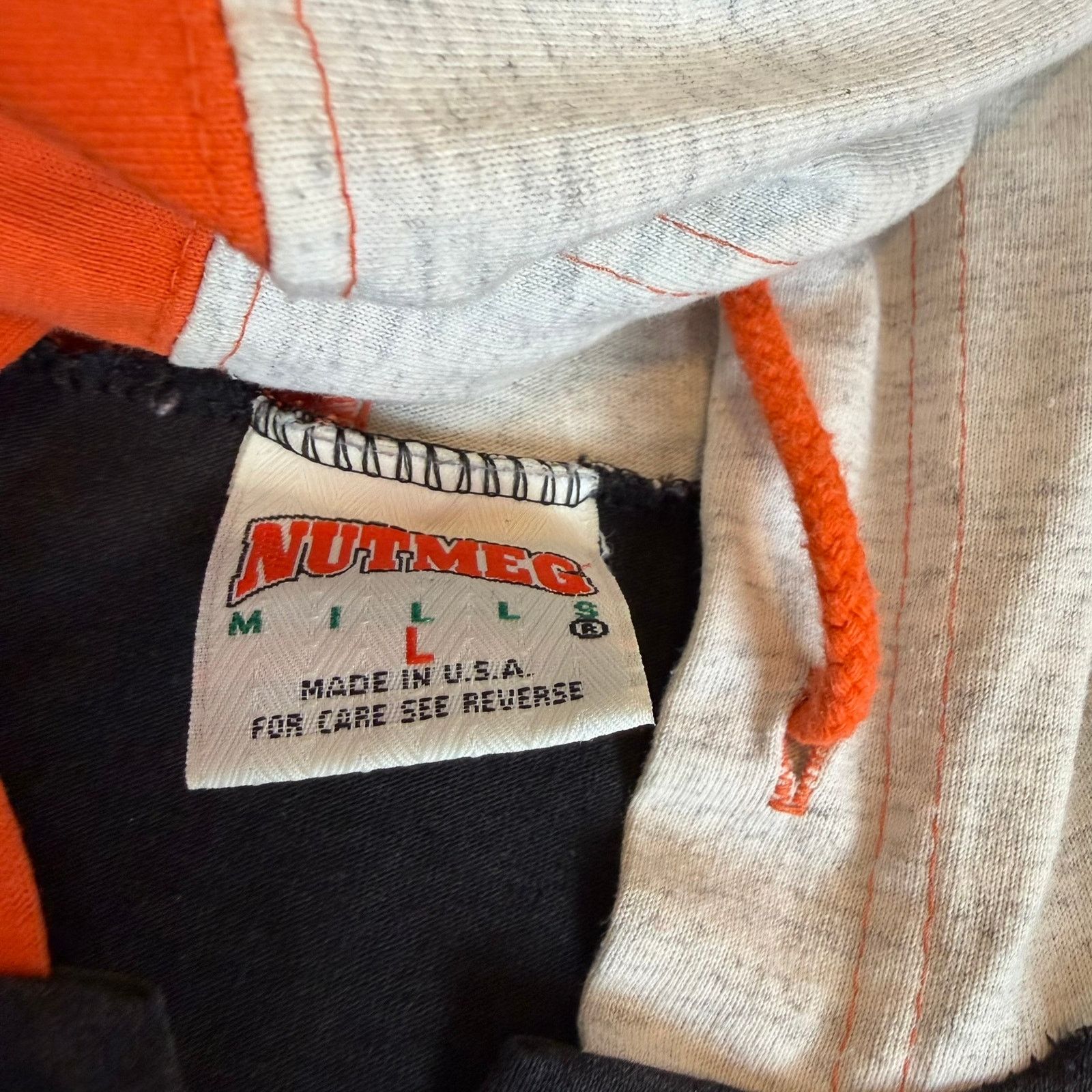 Other Vintage Baltimore Orioles Nutmeg Mills Hoodie - Size Large Size US L / EU 52-54 / 3 - 3 Thumbnail