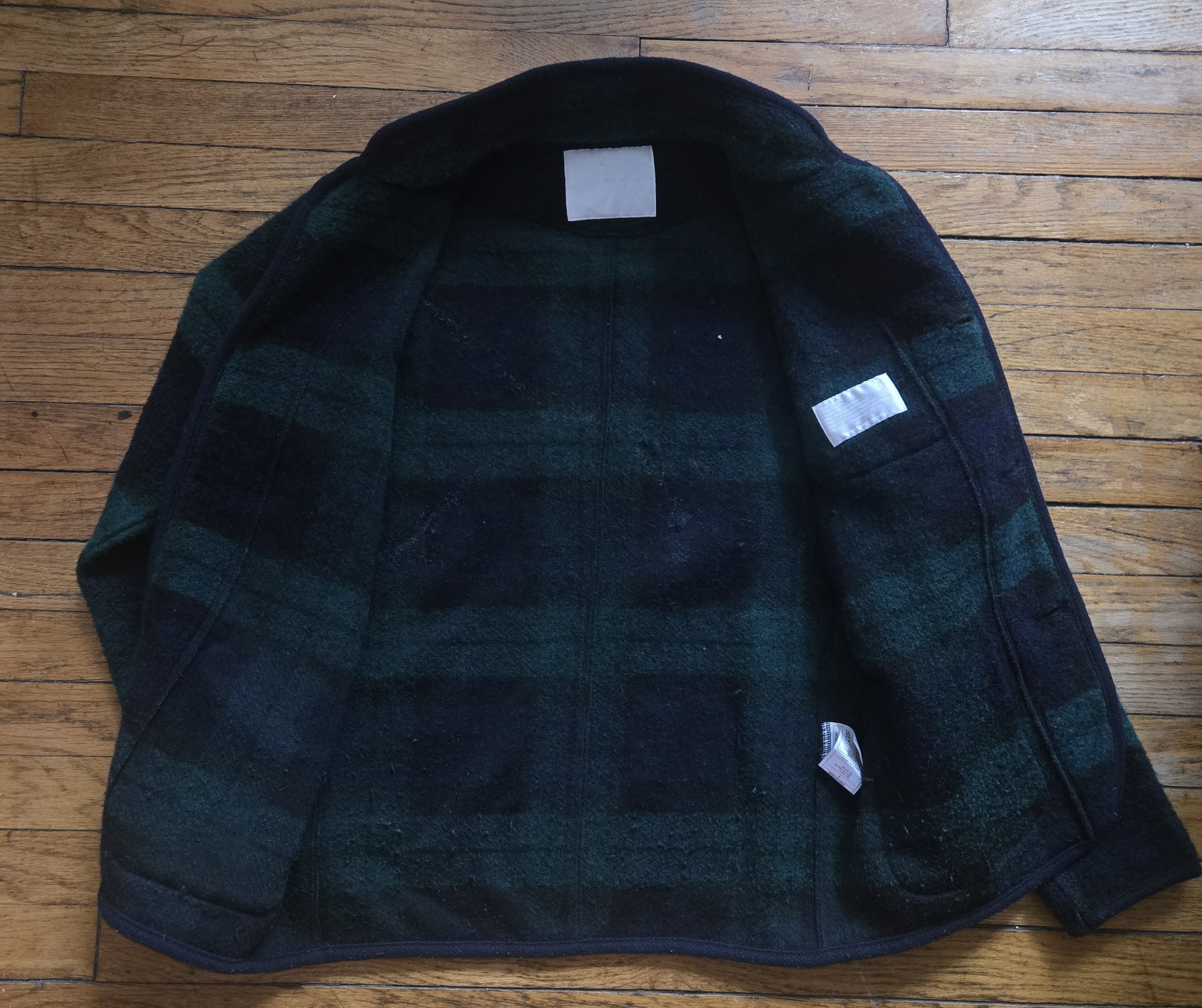 White Mountaineering White Mountaineering AW12 M/1 Black Watch Wool Piped Jacket Size US M / EU 48-50 / 2 - 9 Thumbnail