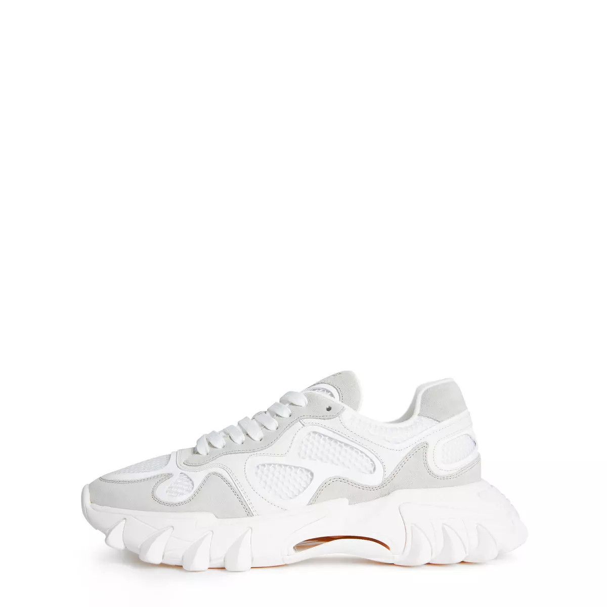 Balmain o1s1wg110425 B-East Low-Top Sneakers in White Size US 10 / EU 43 - 3 Thumbnail