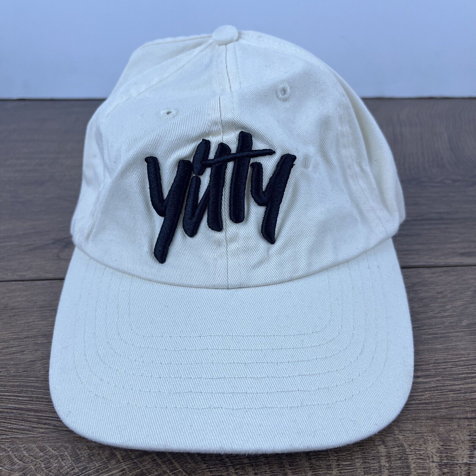 Other Yitty Hat Yitty White Hat Adjustable Adult Size Hat White Ca Size ONE SIZE - 1 Thumbnail