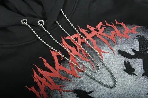 Designer × Japanese Brand Hoodie Devil girl print Hoodie Size US L / EU 52-54 / 3 - 4 Thumbnail