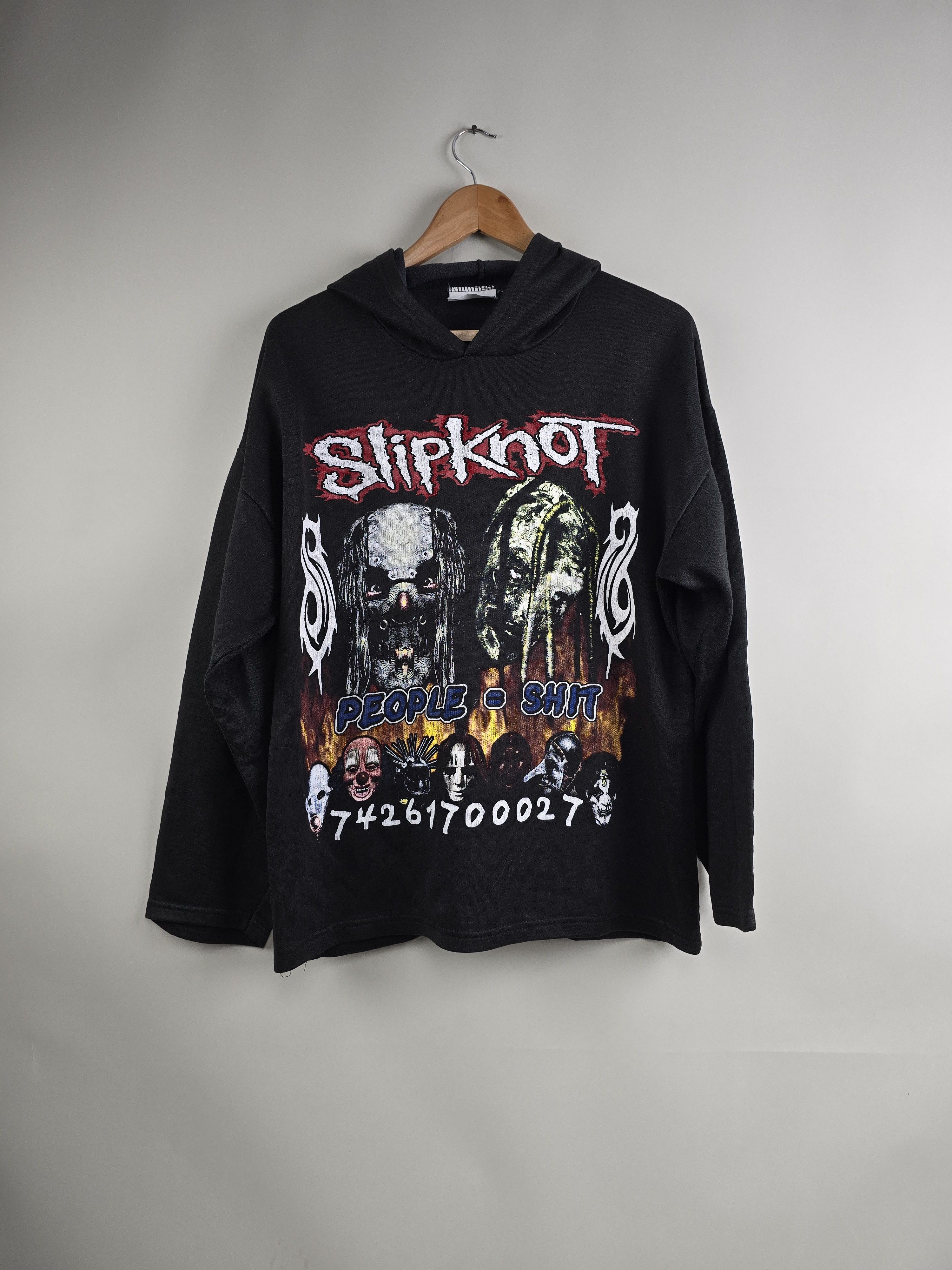 Band Tees × Rock Tees × Vintage Early 2000 Slipknot People = Shit 