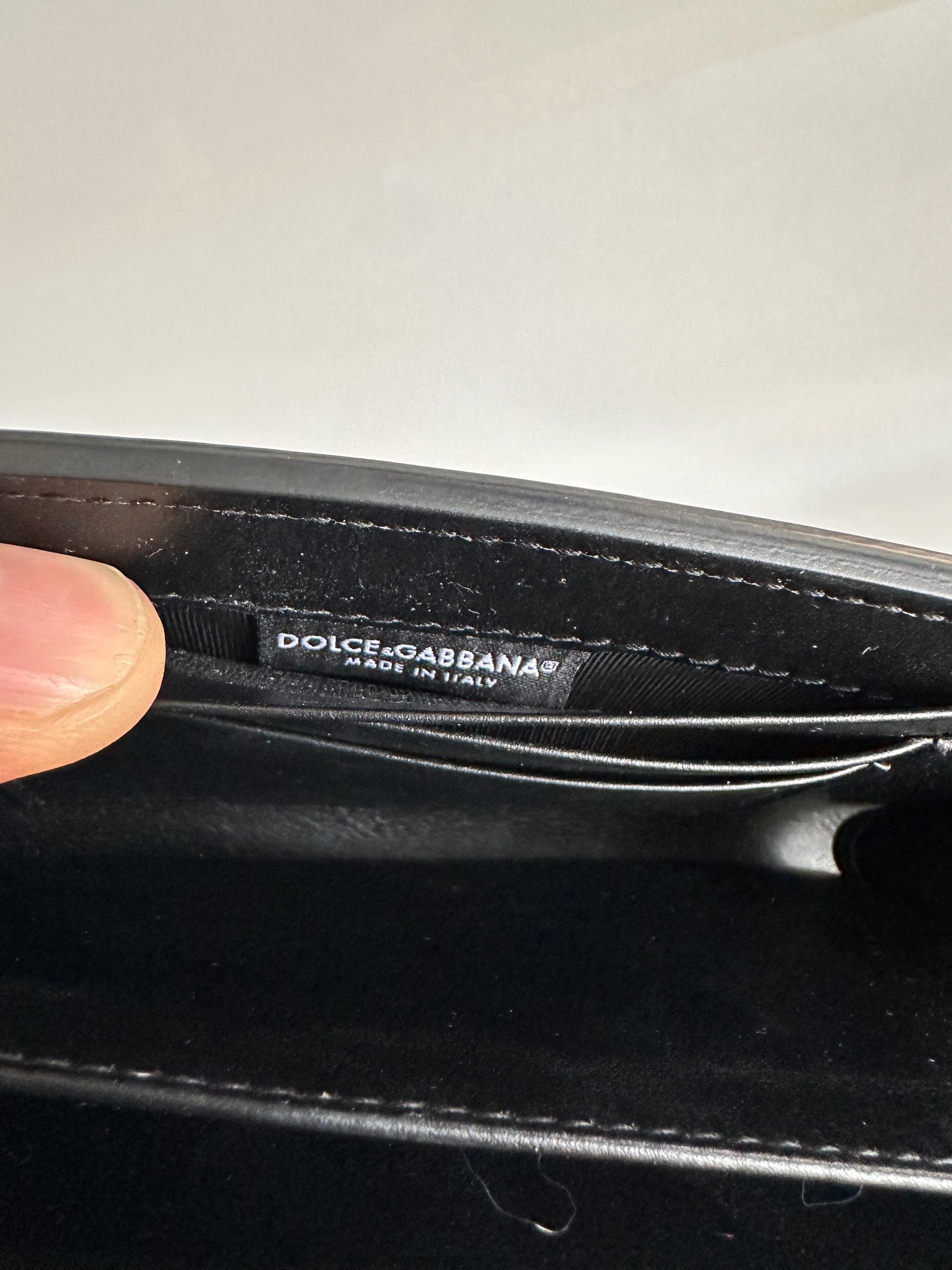 Dolce & Gabbana Dolce & Gabbana Devotion Mini Black Leather Bag Shoulder Size ONE SIZE - 19 Thumbnail