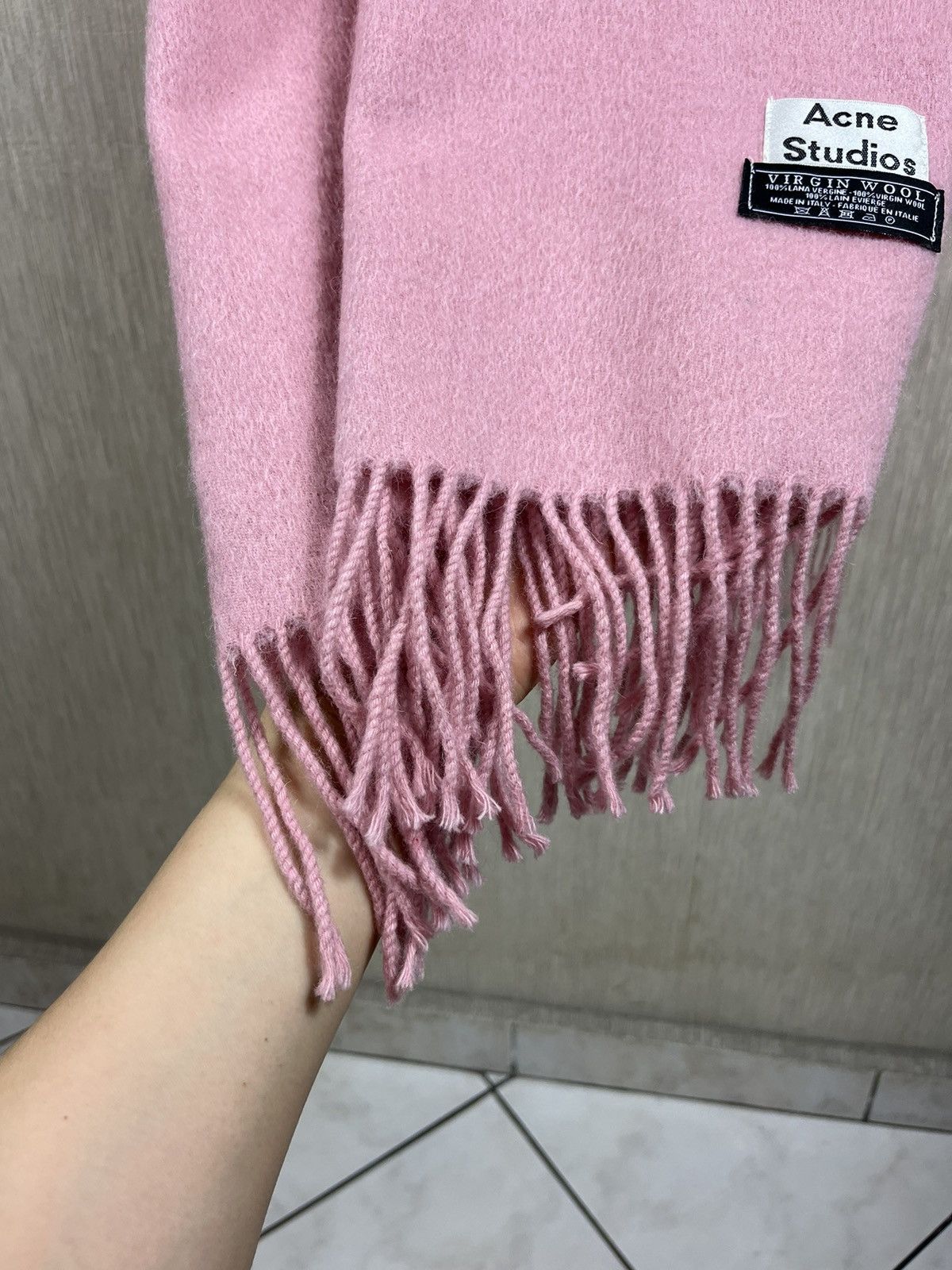 Acne Studios × Vintage Vintage Acne Studios virgin wool big heavy scarf archive y2k Size ONE SIZE - 9 Thumbnail
