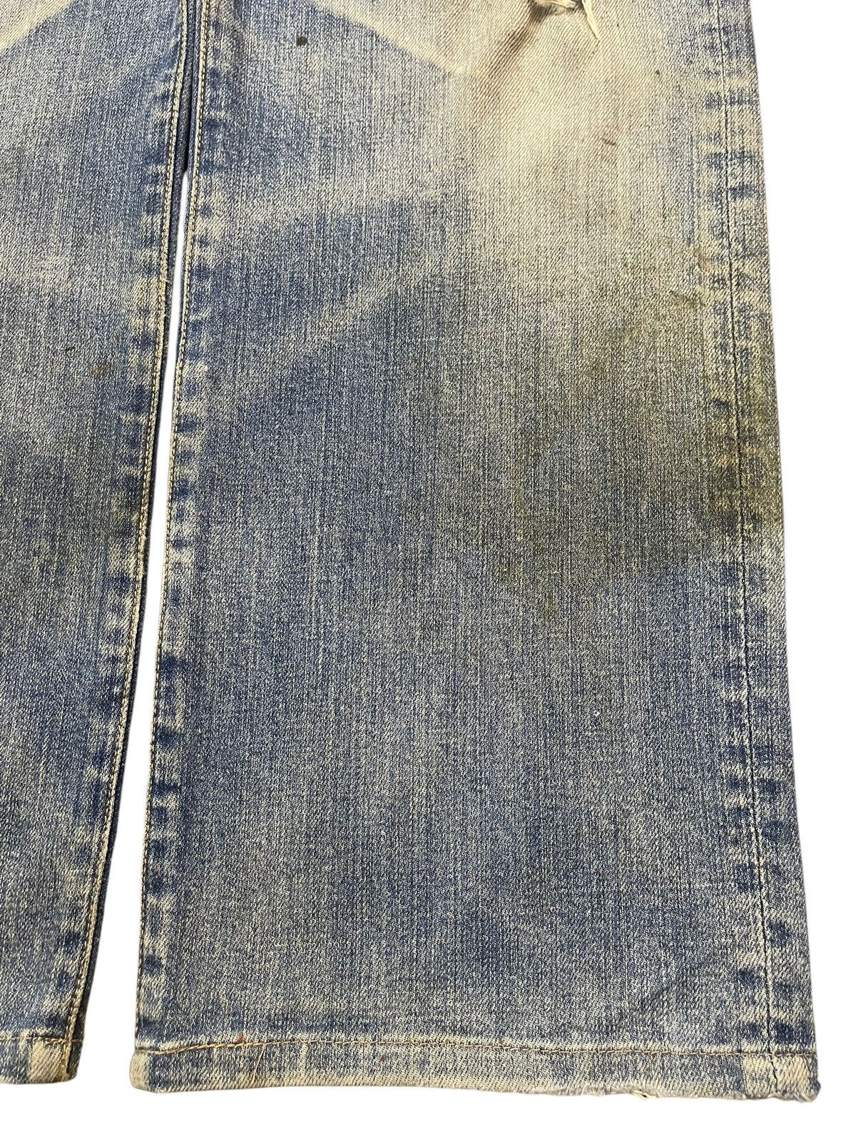 JNCO Vintage Japanese Brand Mud Faded Wash Style Baggy Jeans Size US 31 - 8 Thumbnail