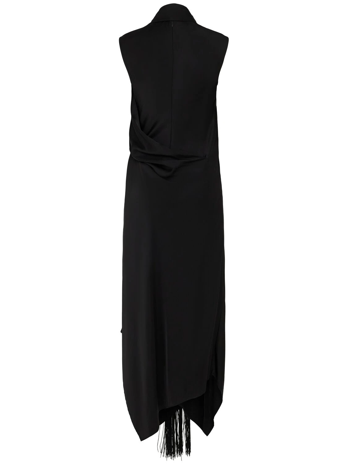 Acne Studios ACNE STUDIOS Black Viscose Dress New & Authentic Size XS / US 0-2 / IT 36-38 - 2 Thumbnail