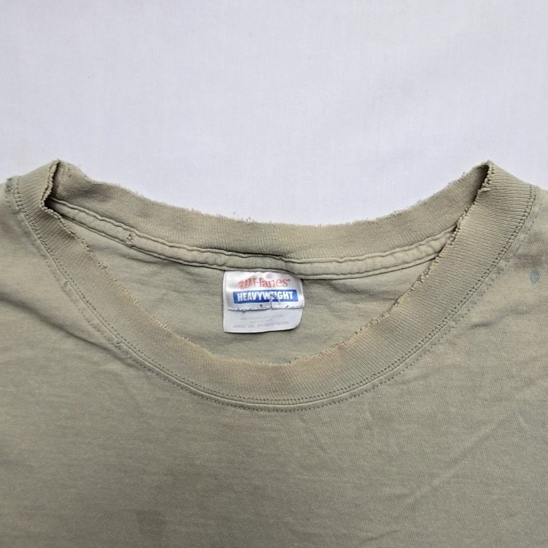 Hanes Vintage Body and Soul Tee Latina Babe Green 2XL Shirt 90s Size US XXL / EU 58 / 5 - 8 Thumbnail