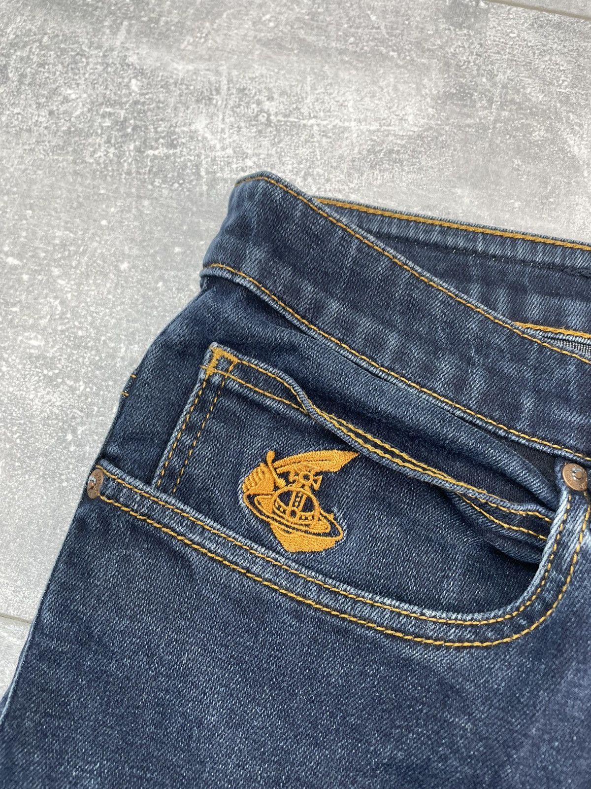 Vivienne Westwood Vivienne Westwood Skinny Denim Jeans Big Logo Size US 36 / EU 52 - 10 Thumbnail