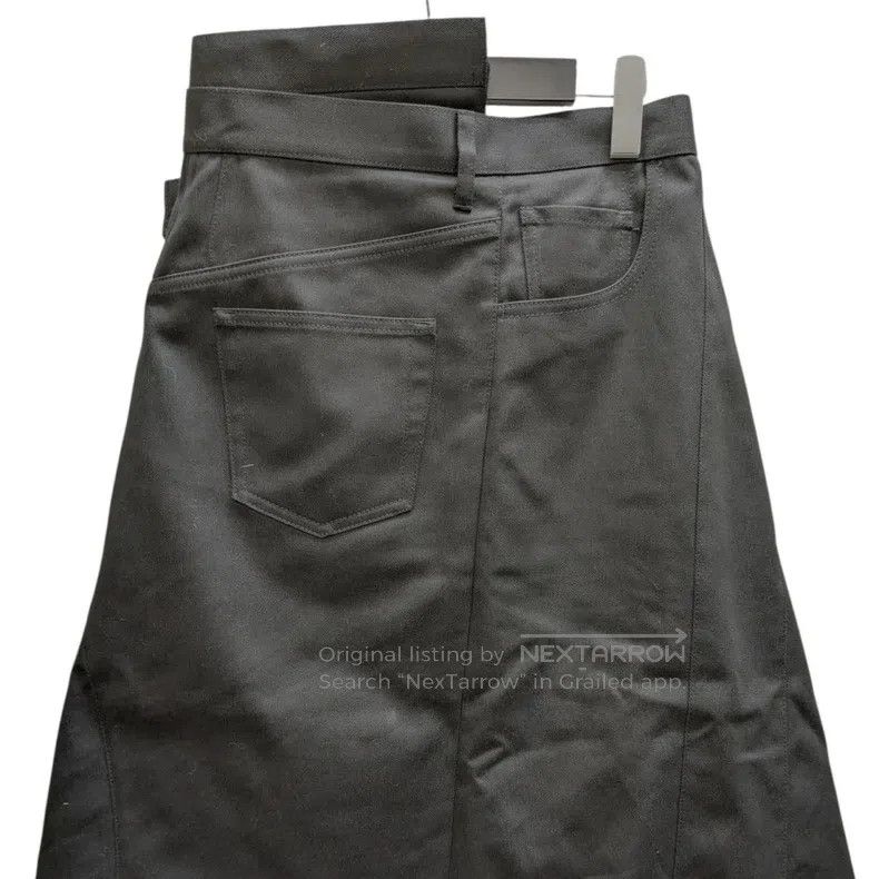 Junya Watanabe Junya Watanabe size XS Black Deconstructed Irregular Denim Size 23" - 5 Thumbnail
