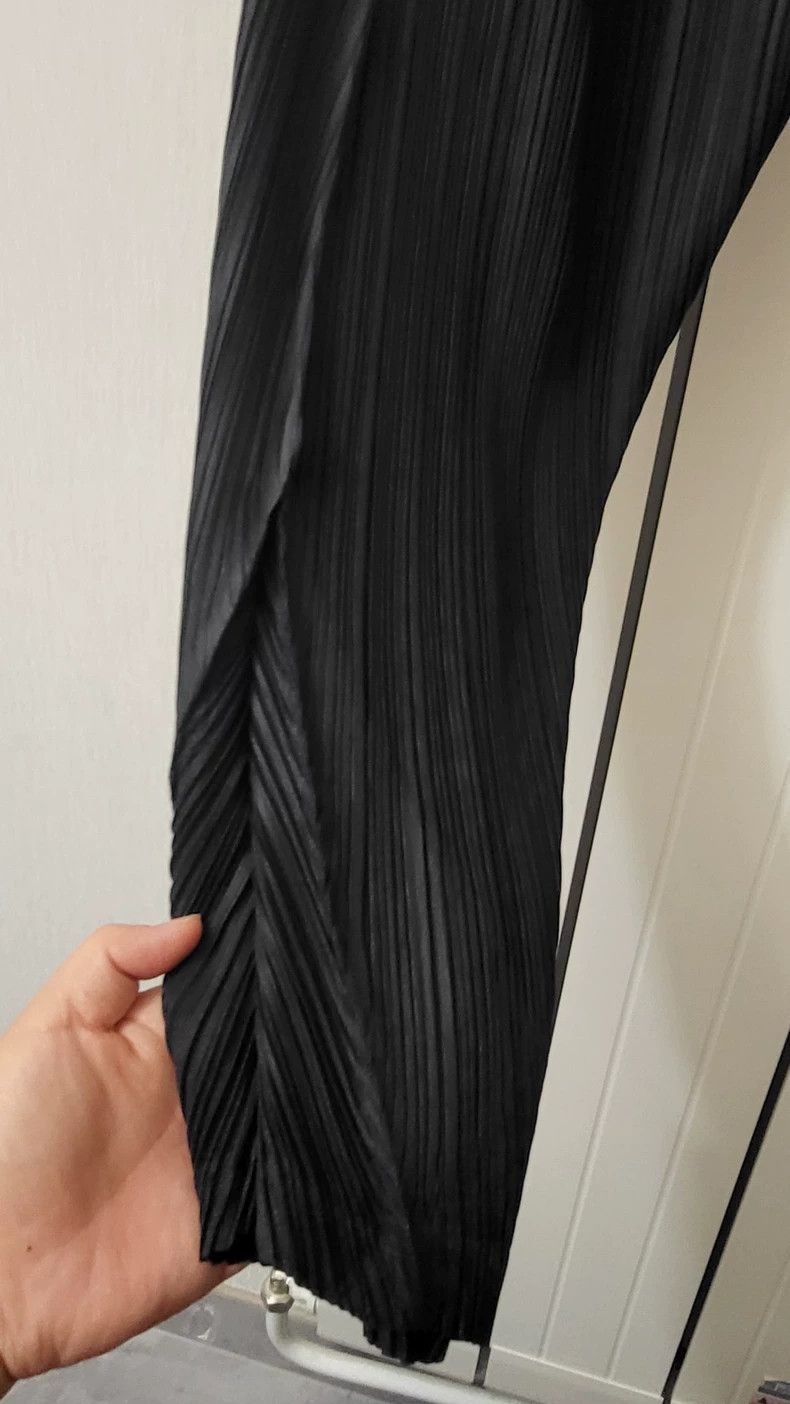 Issey Miyake issey miyake size:3 Black pleated pants 2505-Nextarrow Size 42" / US 20 - 2 Thumbnail