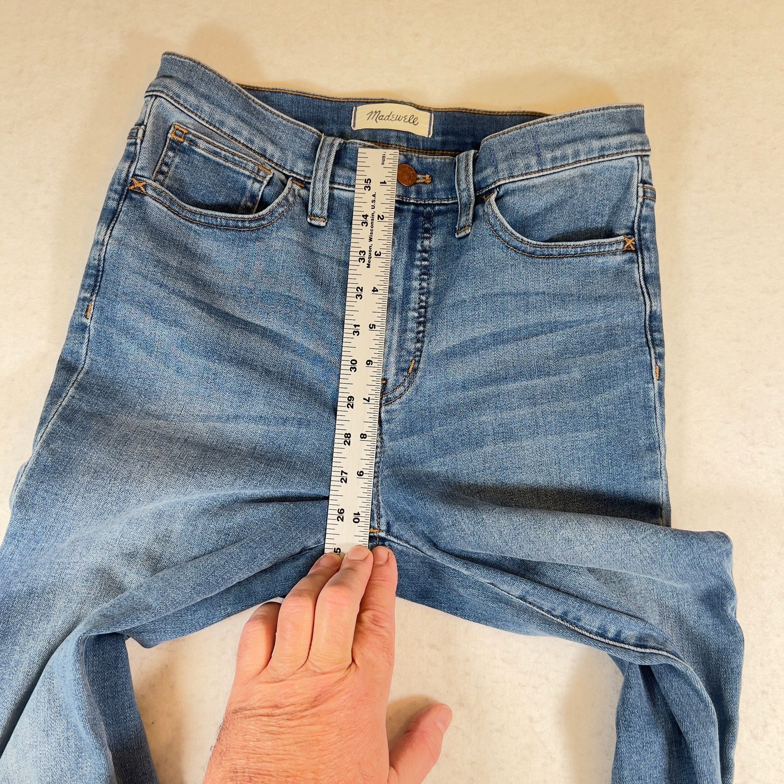 Madewell Madewell 10" Roadtripper Jean Woman 27 Skinny High Stretch Size 27" / US 4 / IT 40 - 7 Thumbnail