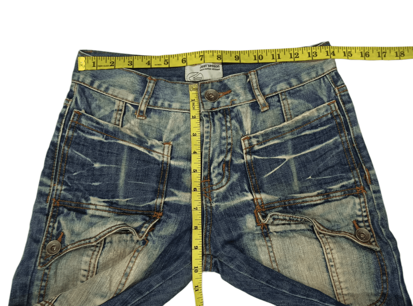 Energie Vintage Energie Bush Pants Whiskers Jeans Size US 28 / EU 44 - 19 Thumbnail