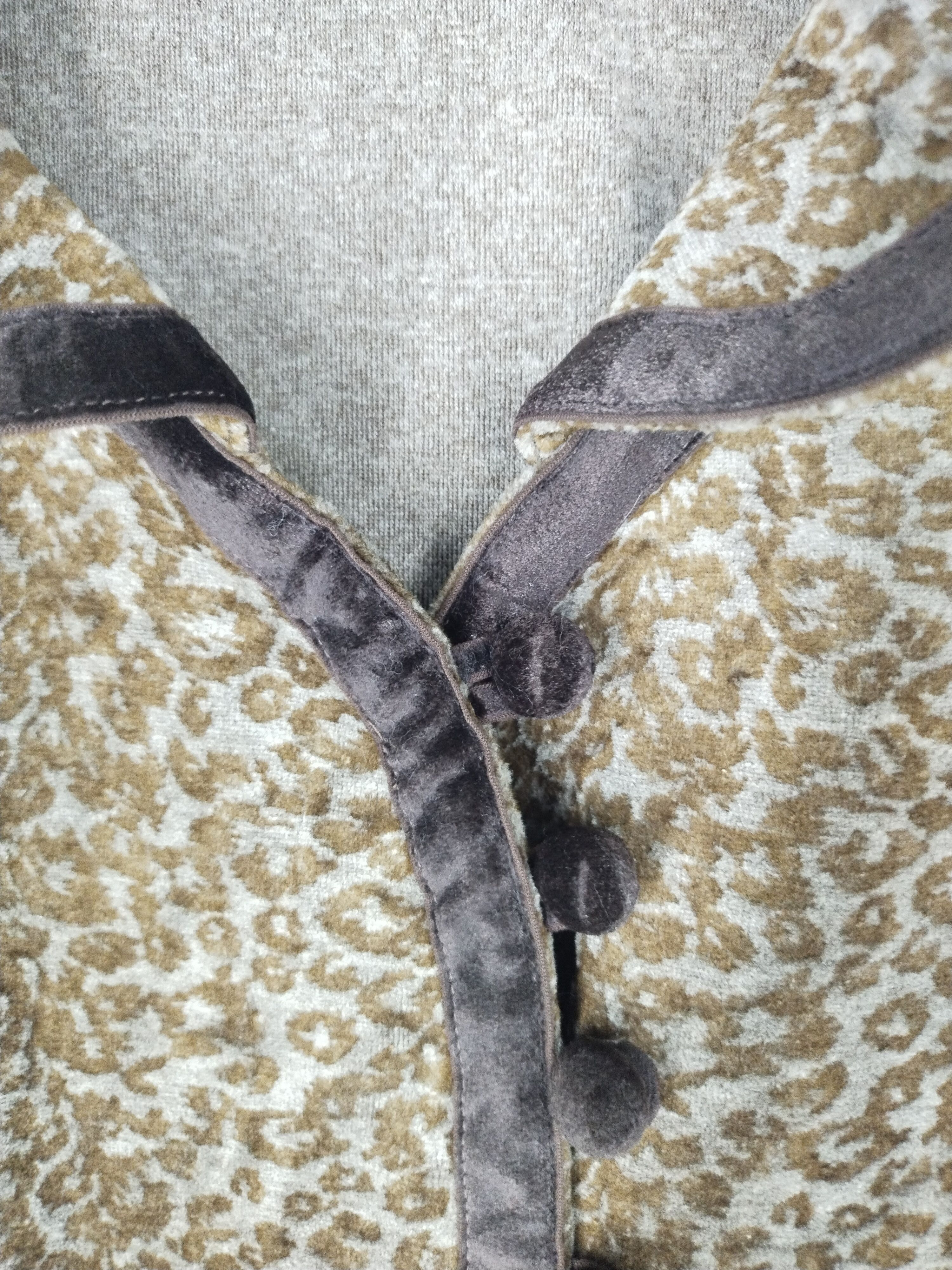 Hysteric Glamour Hysteric Vtg Tiger Dress Jacket Star Acrylic BRW Leopard Size S / US 4 / IT 40 - 5 Thumbnail