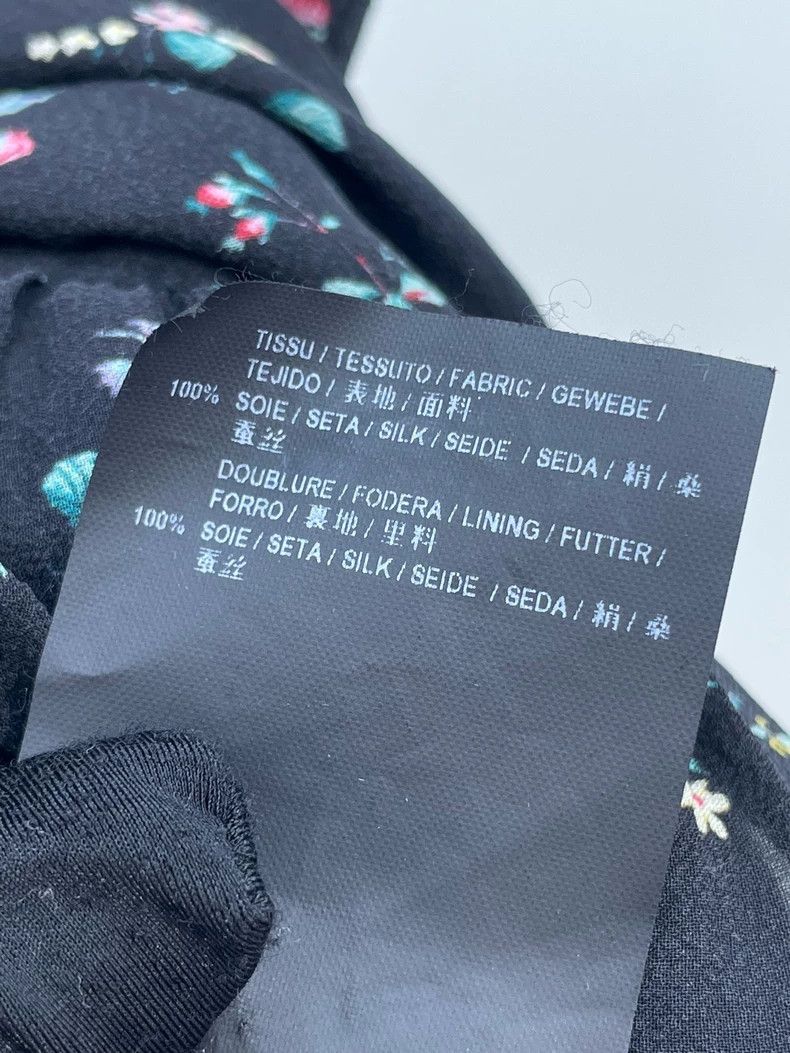 Saint Laurent Paris saint Laurent parisSilk floral dress 2503-Nextarrow Size XS / US 0-2 / IT 36-38 - 8 Thumbnail