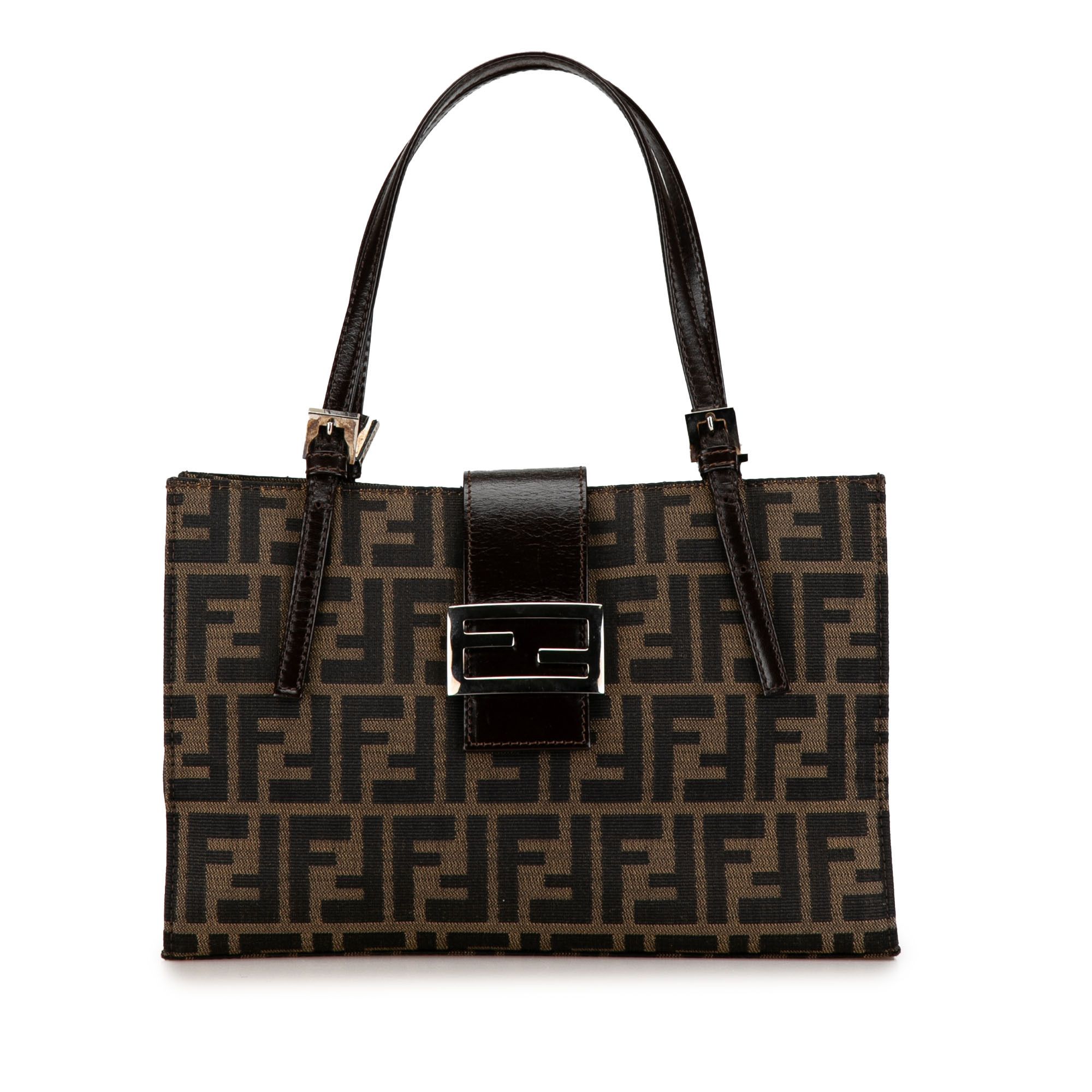 Fendi Fendi Zucca Canvas Shoulder Bag Size ONE SIZE - 1 Thumbnail
