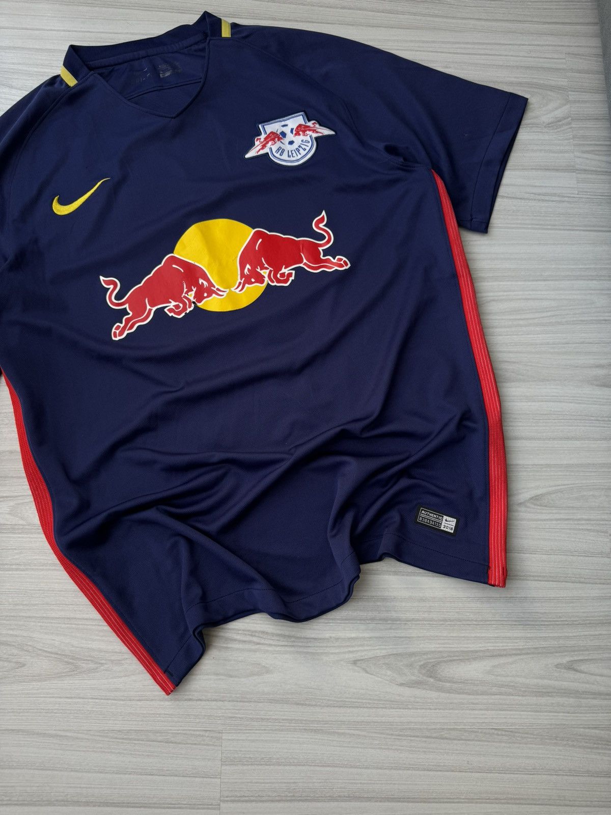 Nike × Red Bull Nike RB Leipzig WERNER soccer jersey Red Bull Size US XL / EU 56 / 4 - 4 Thumbnail