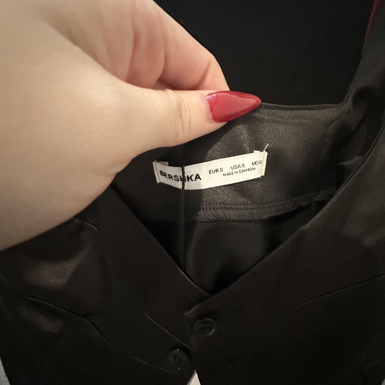 Bershka Bershka Corset Satin Top Size S / US 4 / IT 40 - 2 Thumbnail