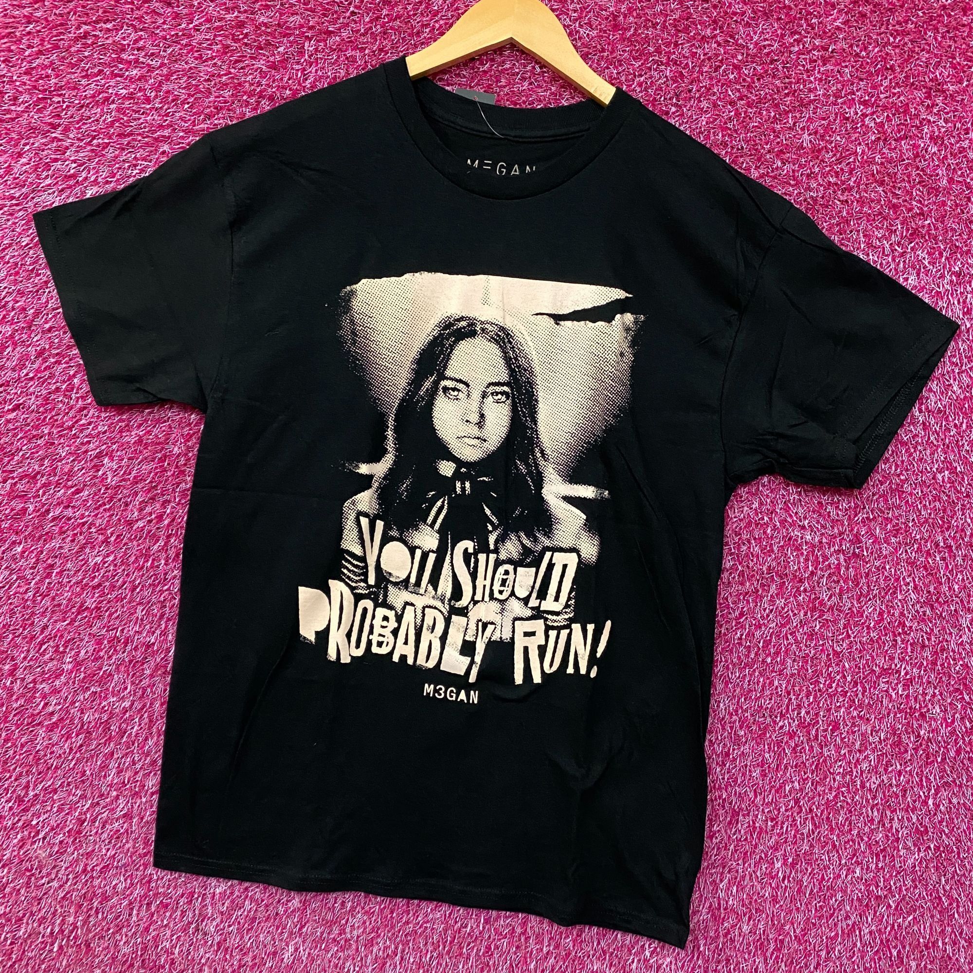 Other M3GAN You Should Probably Run T-Shirt Large Size US L / EU 52-54 / 3 - 3 Thumbnail