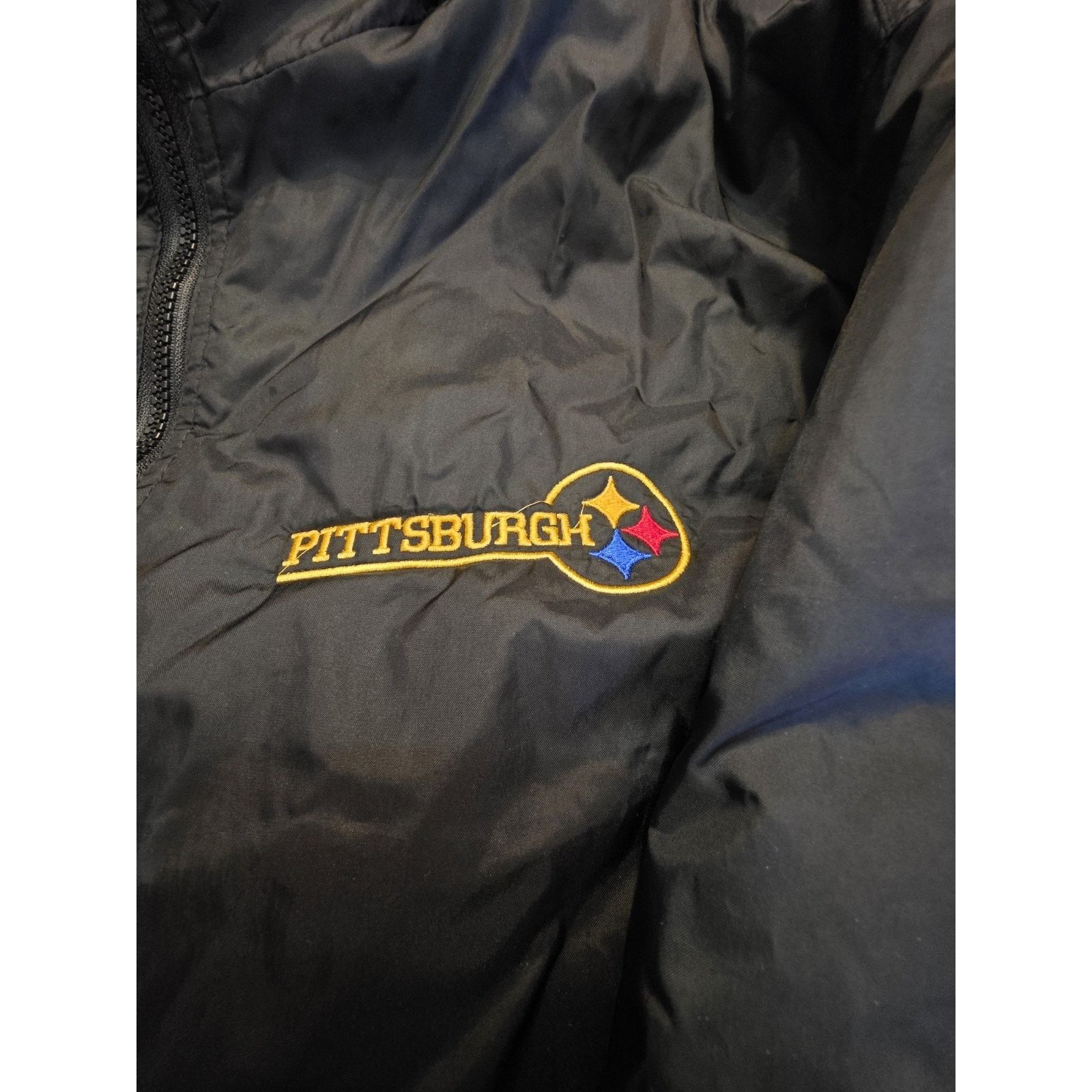 Other Pittsburgh Steelers Women's Size Xl Zippered Black Puffer Size US XL / EU 56 / 4 - 2 Thumbnail