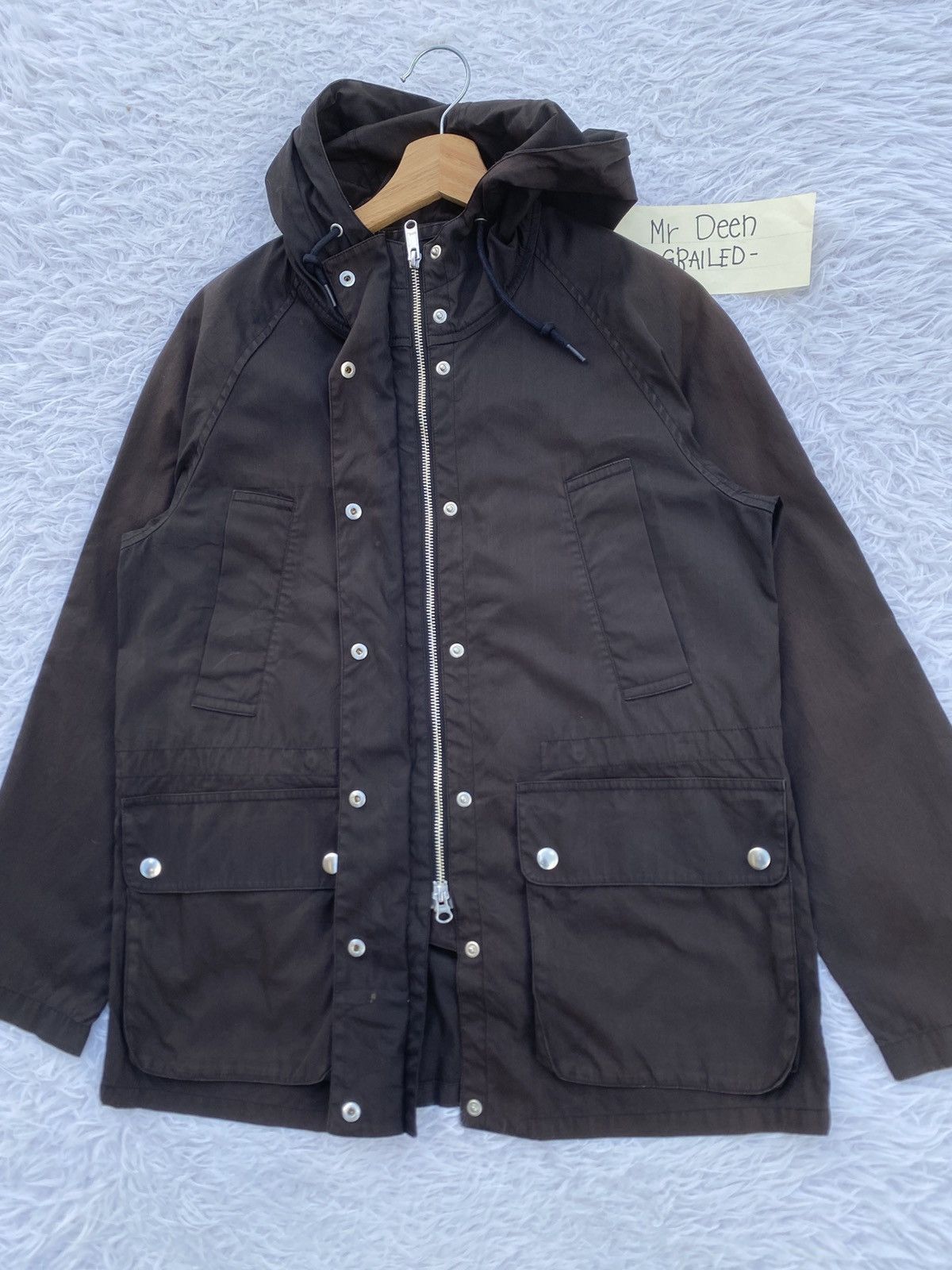 Margaret Howell Rare Margaret Howell MHL Waterproof Hoodie Jacket Size US M / EU 48-50 / 2 - 7 Thumbnail