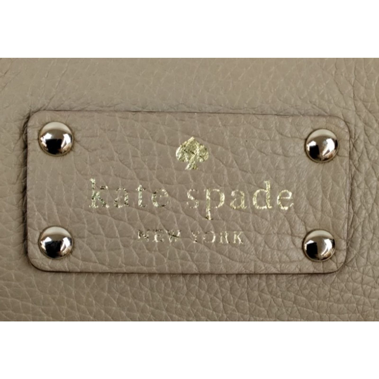 Kate Spade Kate Spade Mini Shoulder Bag Tan Pebbled Leather Purse Size ONE SIZE - 5 Thumbnail