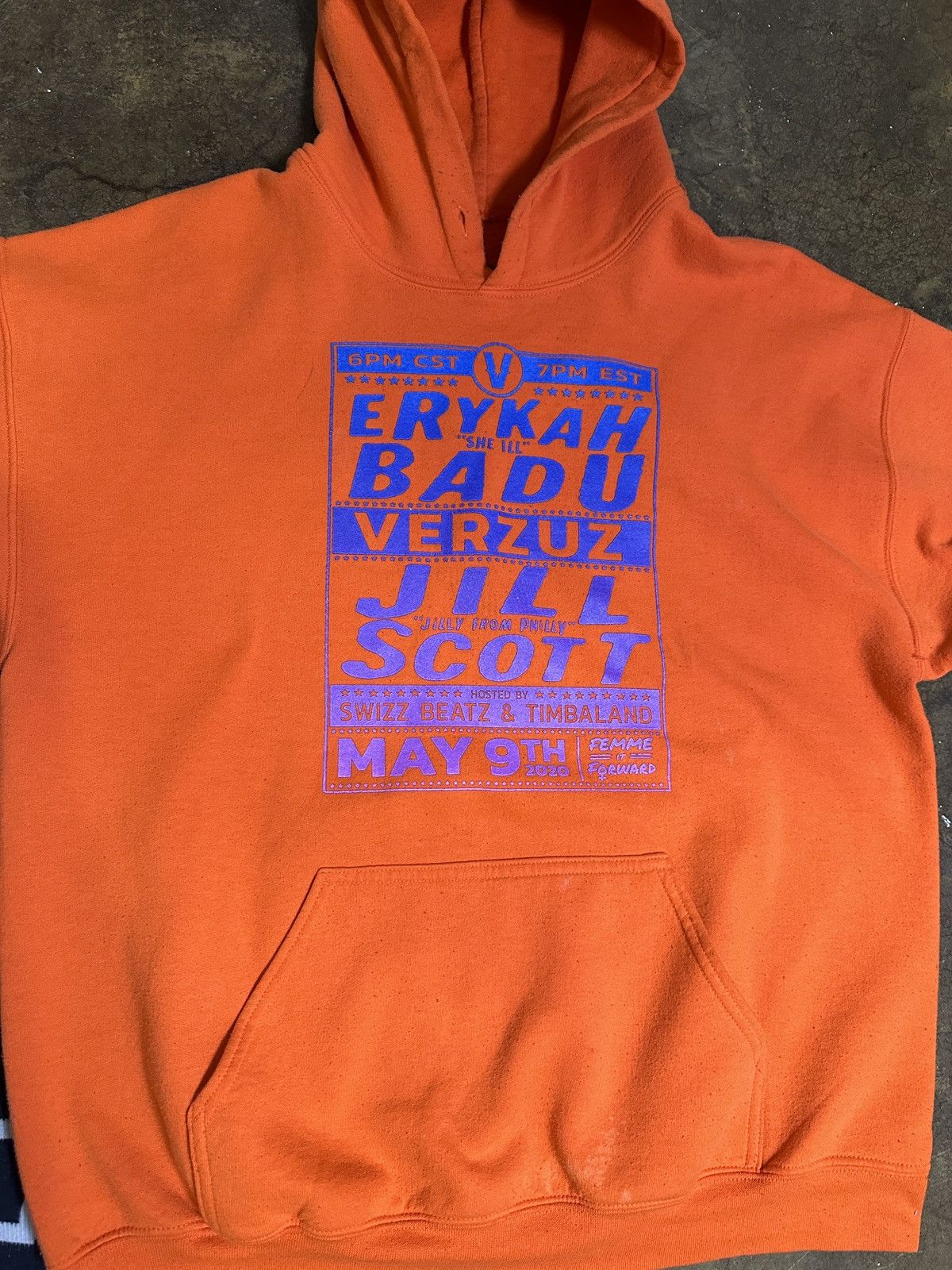 Japanese Brand × Vintage Erykah Badu Verzuz Jill Scott 2020 Merch Hoodie Size US L / EU 52-54 / 3 - 2 Thumbnail